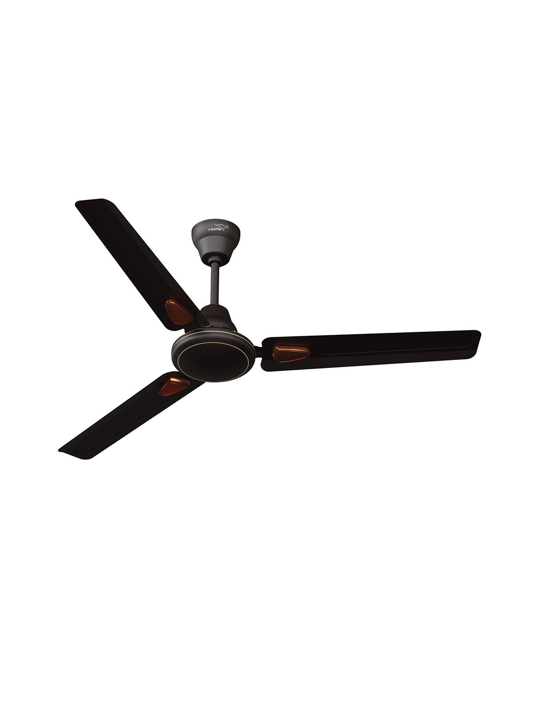 V-Guard Windle Deco Bz Modern High Speed 3 Blade Ceiling Fan - Matte Brown