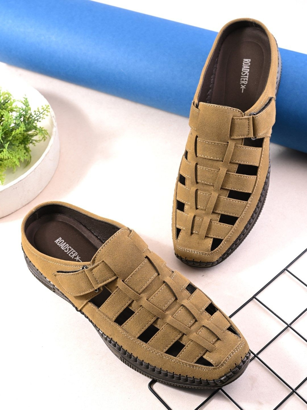 The The Roadster Lifestyle Co Men Velcro Comfort Sandals