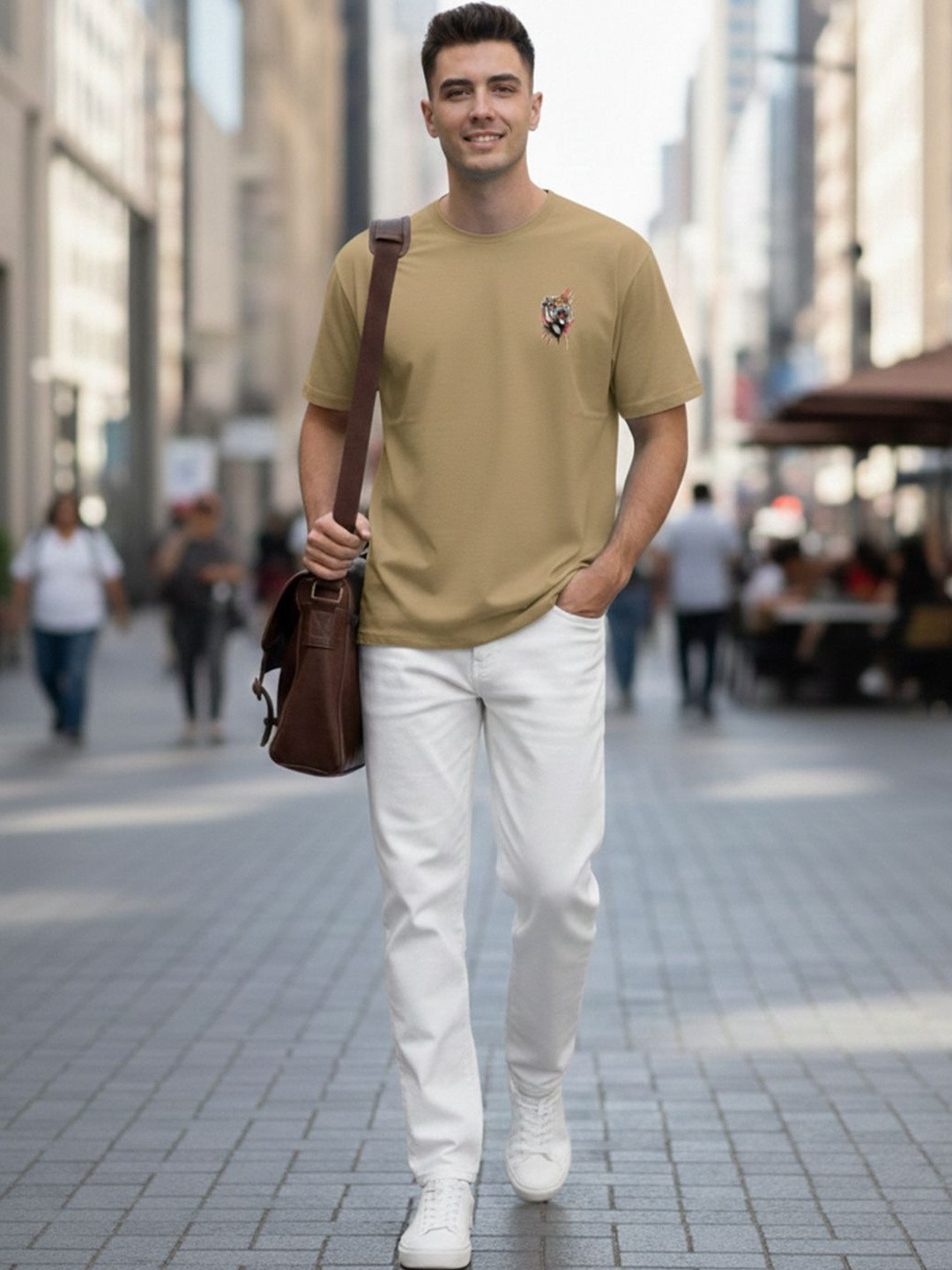 ST Trends Men Printed T-shirt
