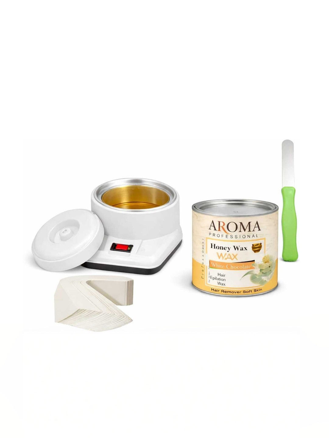 Govaggy White Chocolate Hot Wax With Hair Removal Kit - 500 g