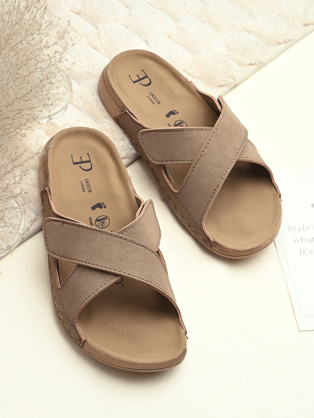 El Paso Women Open Toe Flats