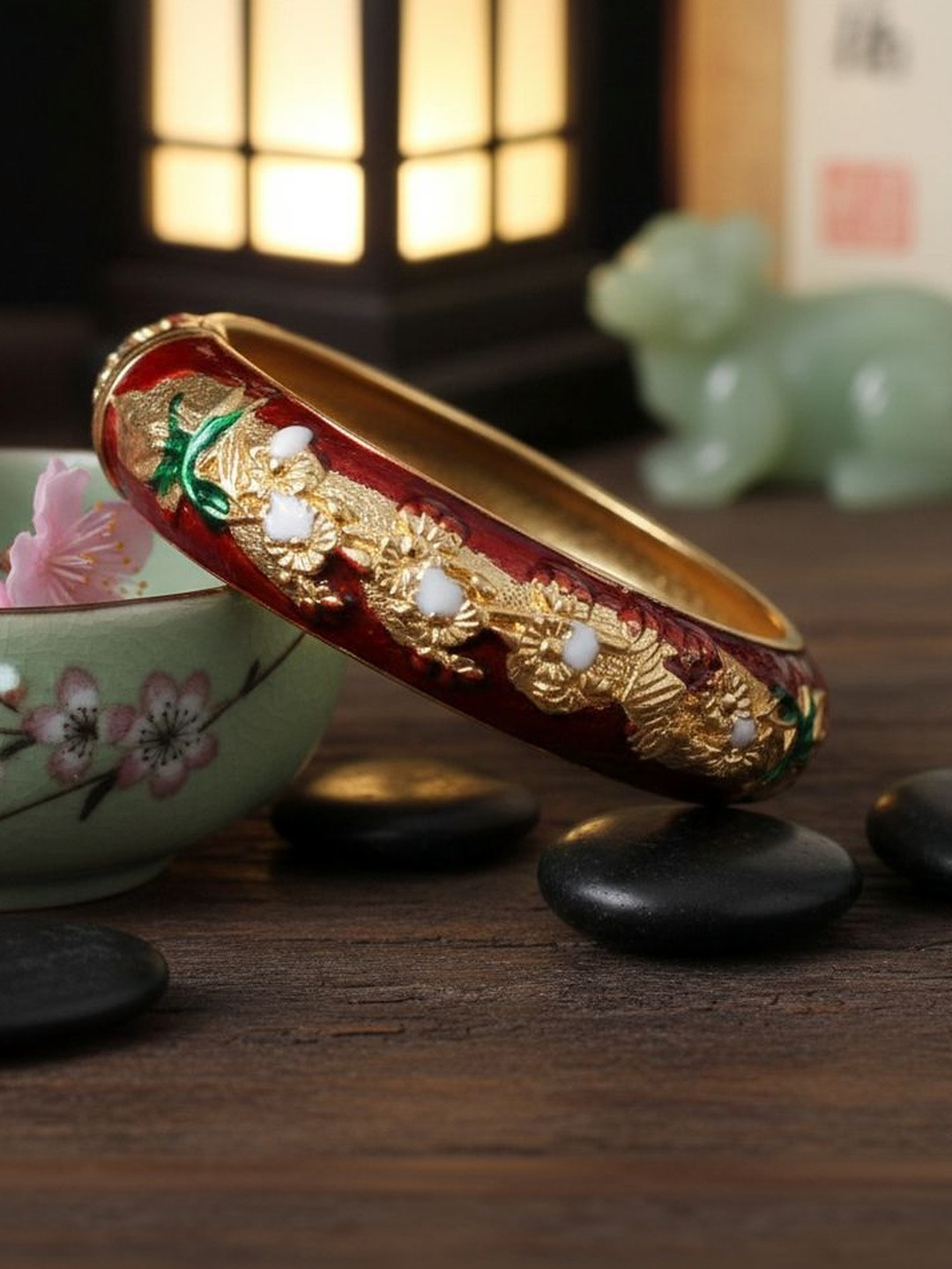 MISS ASTUTE Rangmukti Enamel Bangle