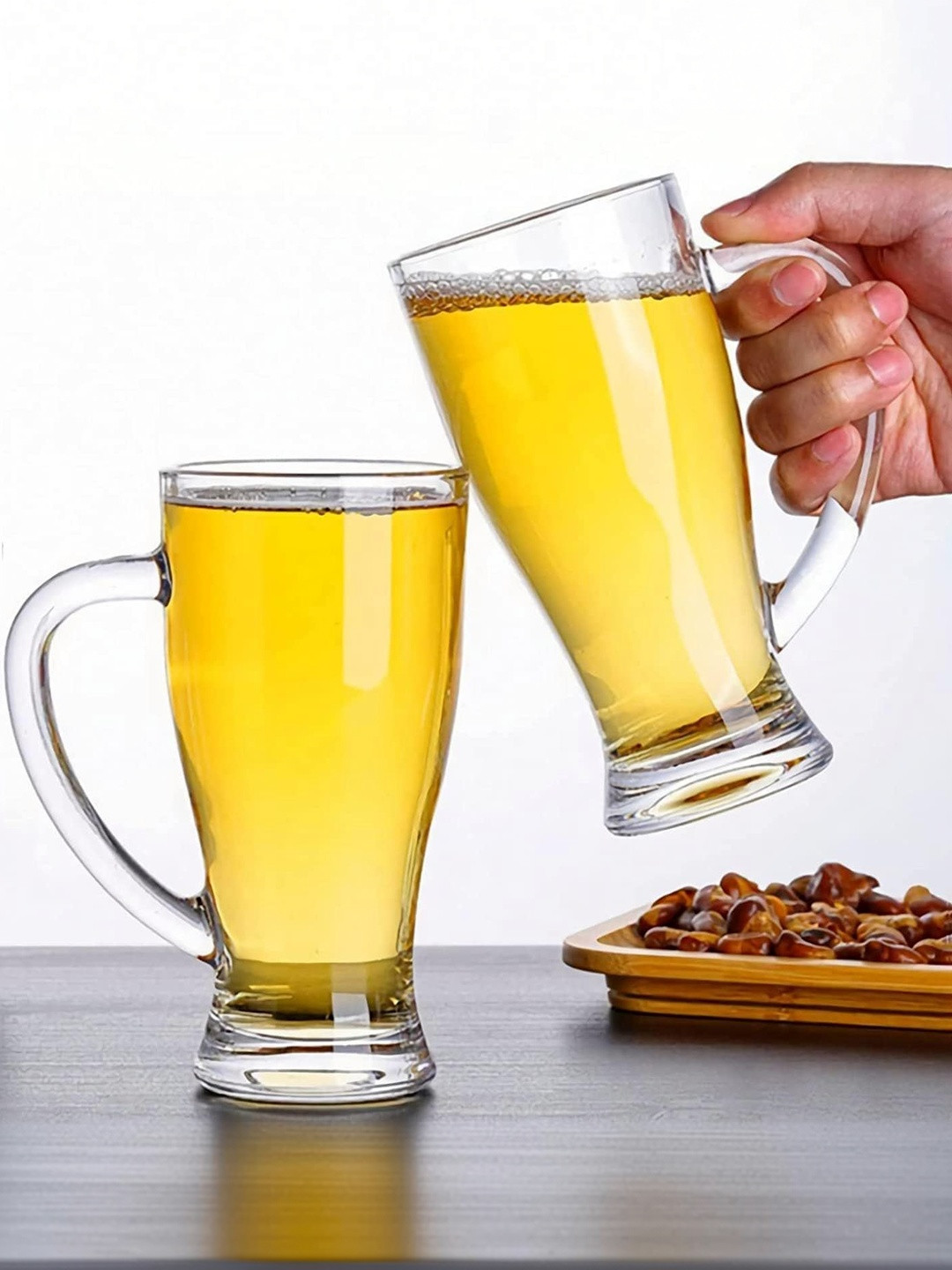 Bellemax Transparent 2 Glass Beer Glass Bar Glass