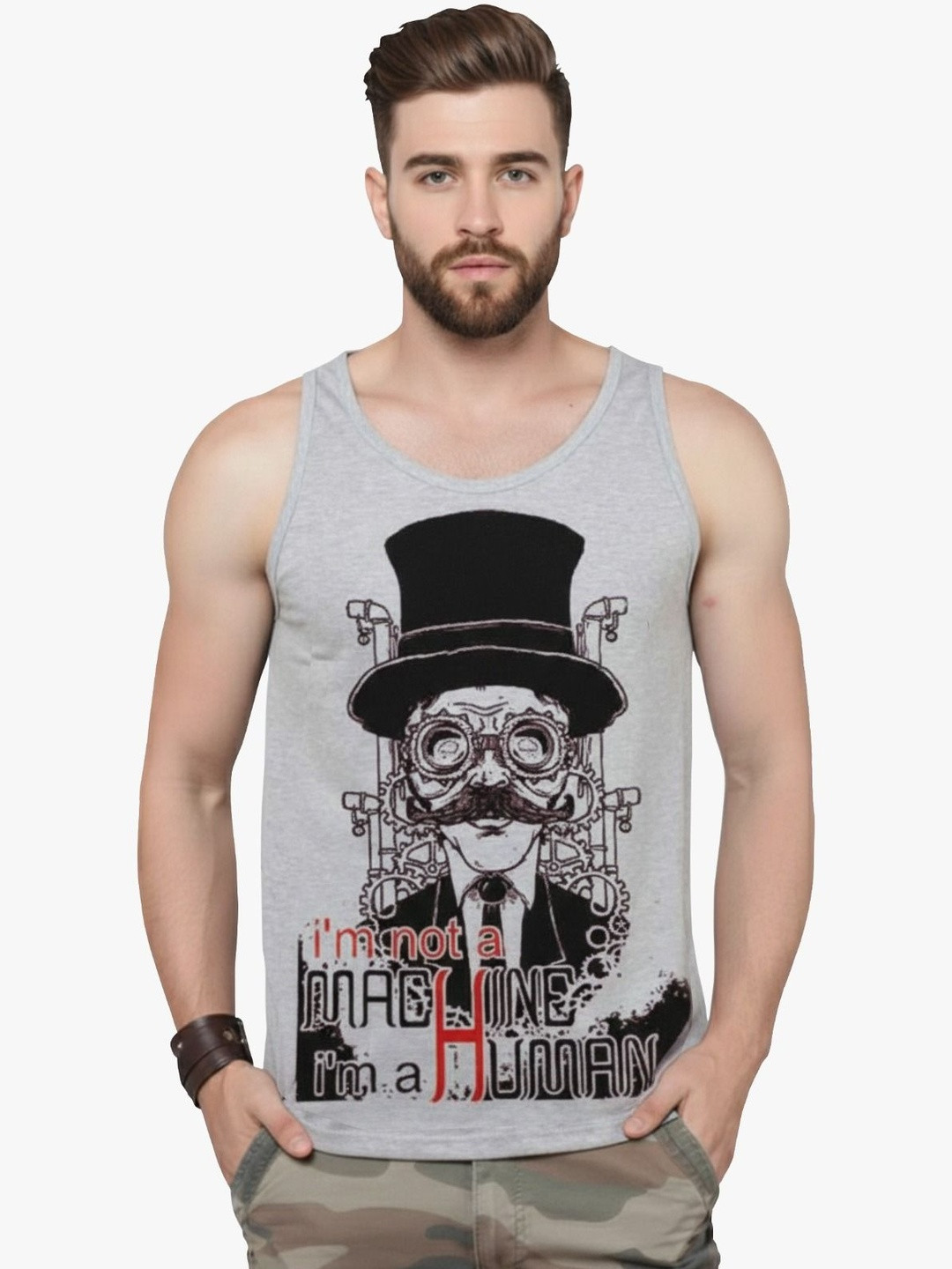 TRIPR Printed Cotton Tank