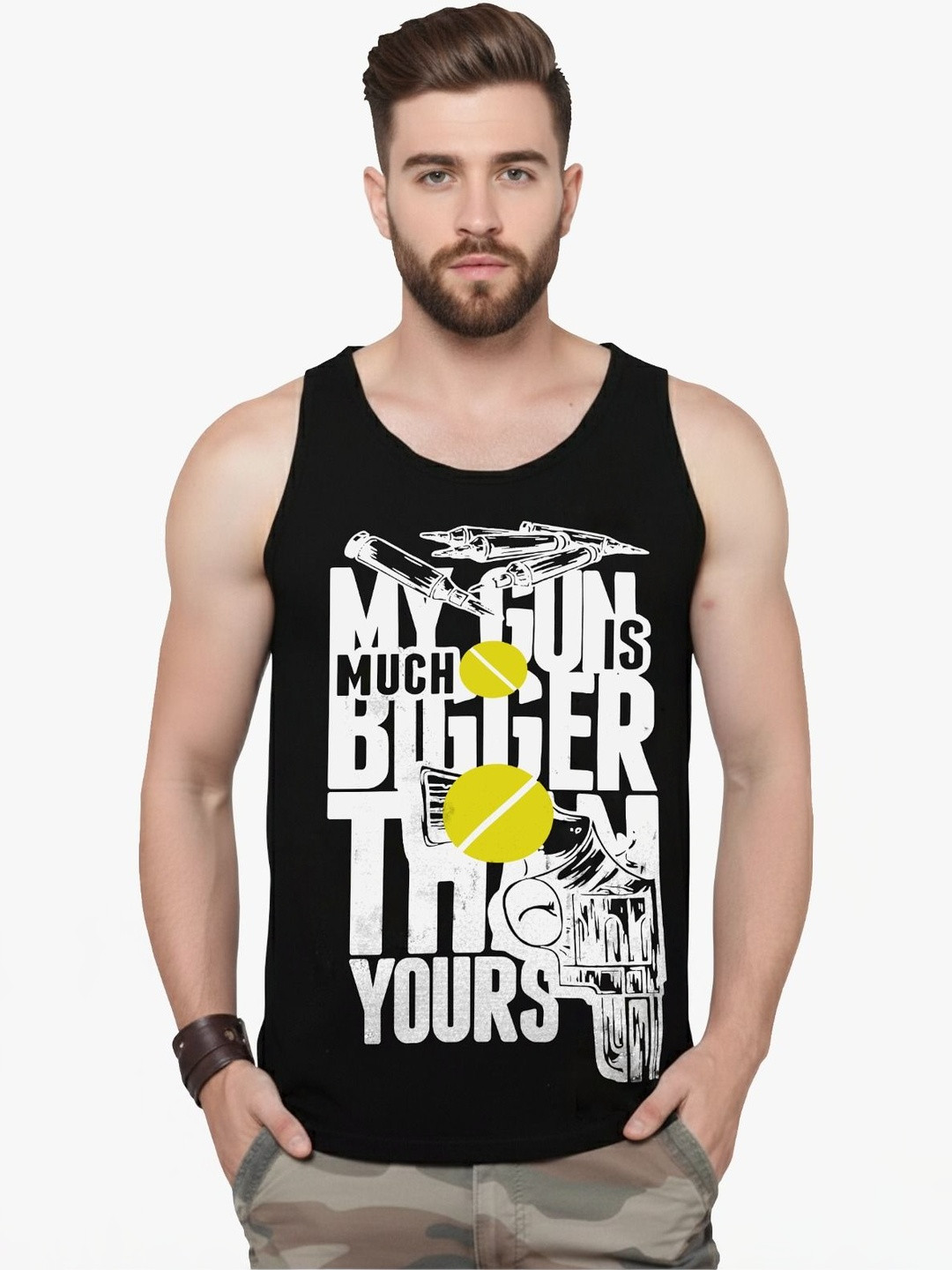 TRIPR Printed Cotton Tank