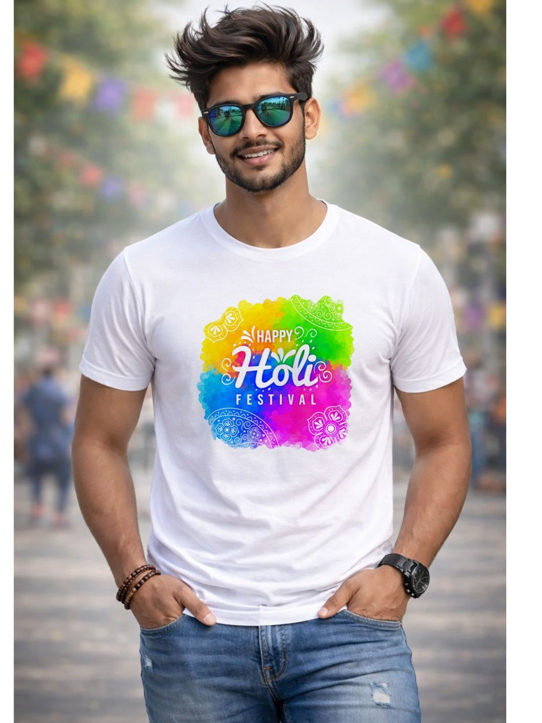 Triptee Men Printed T-shirt