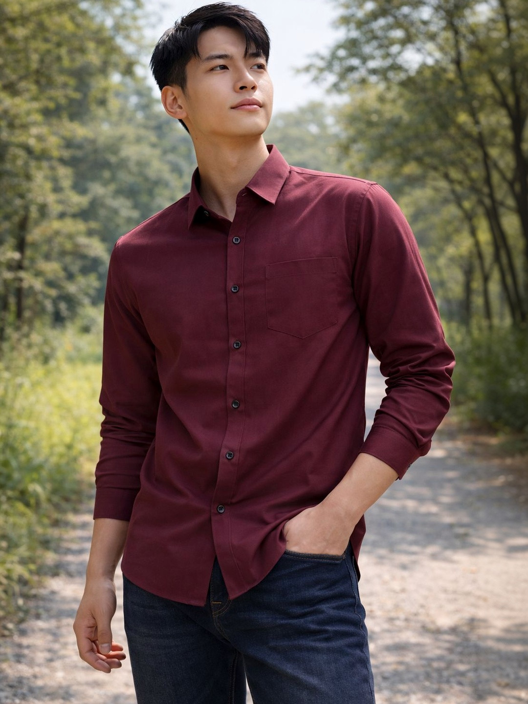 DUFFLE DOG Men Casual Shirt