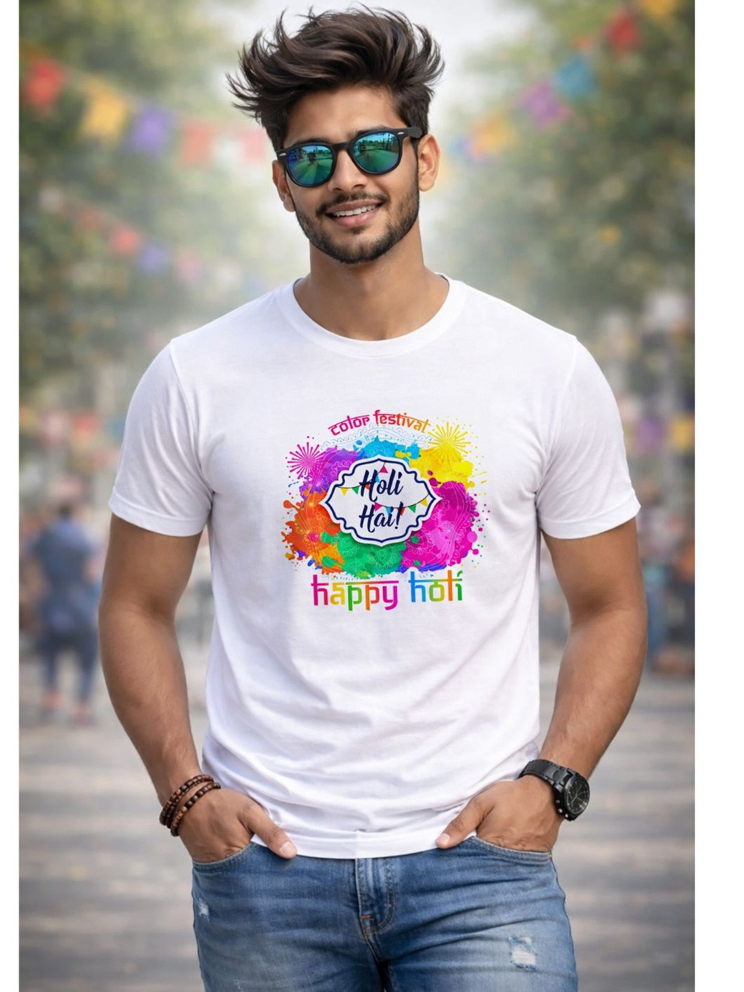 Triptee Men Printed T-shirt