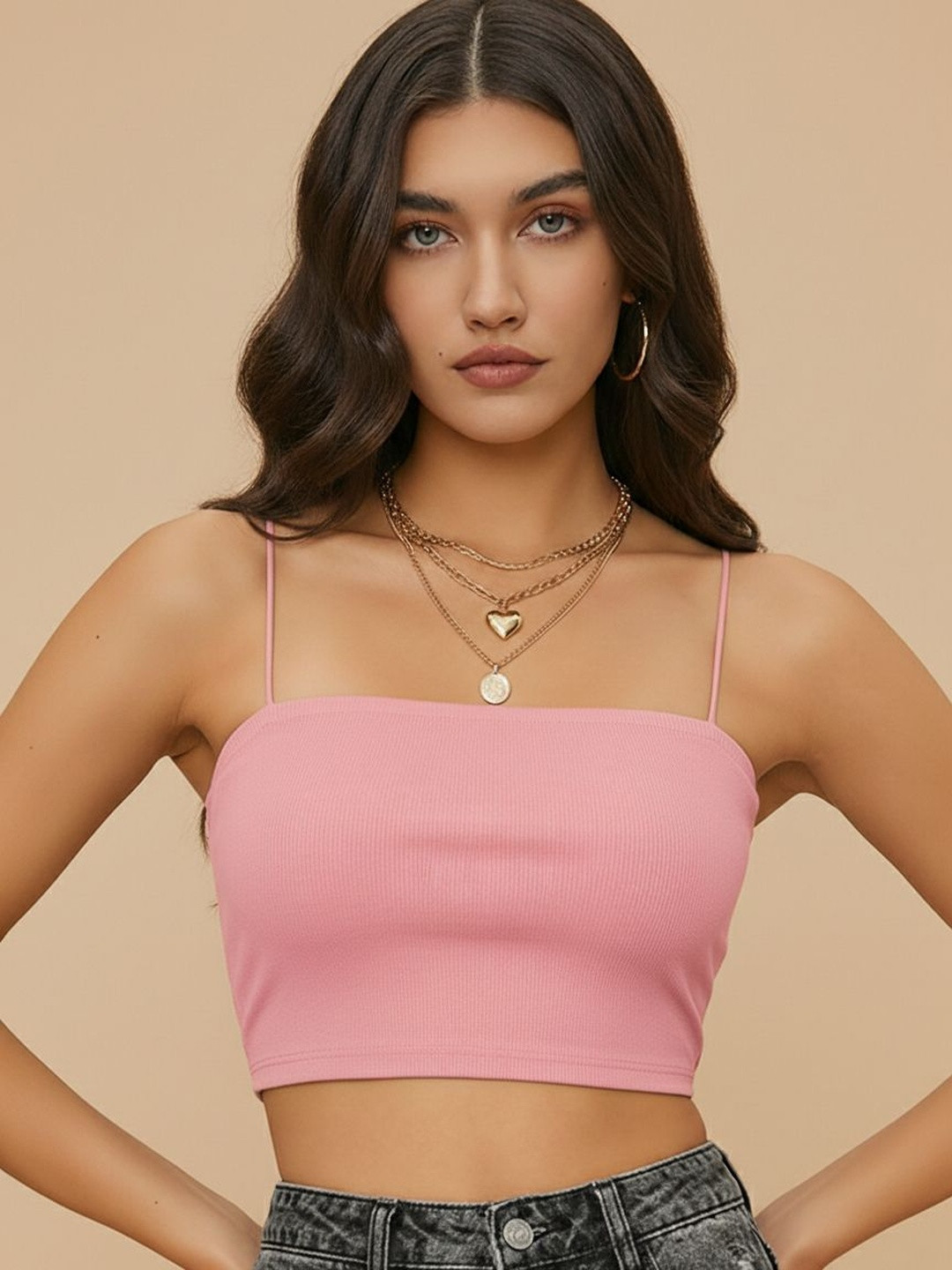Istyle Can Crop Top