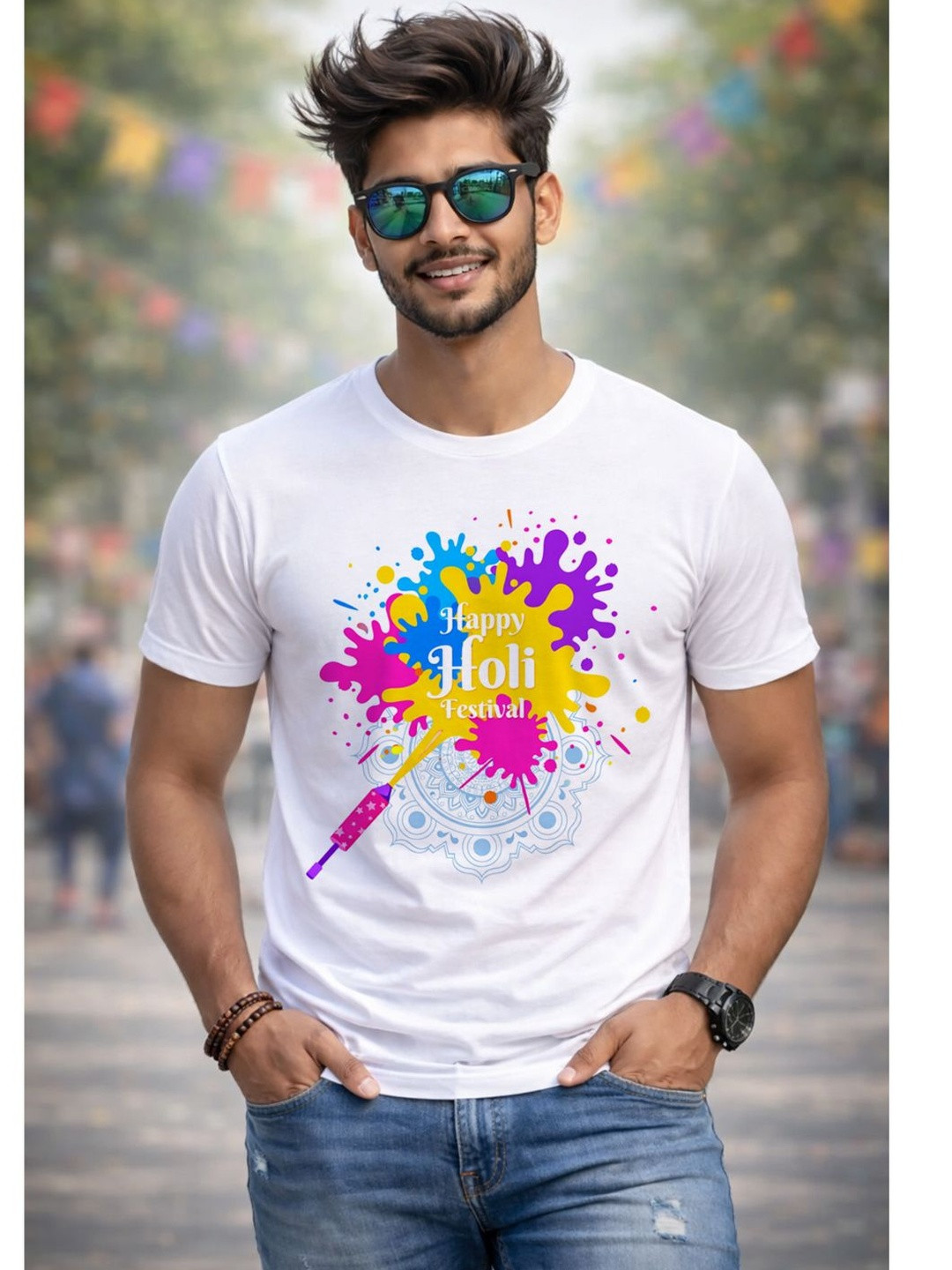 Triptee Men Printed T-shirt
