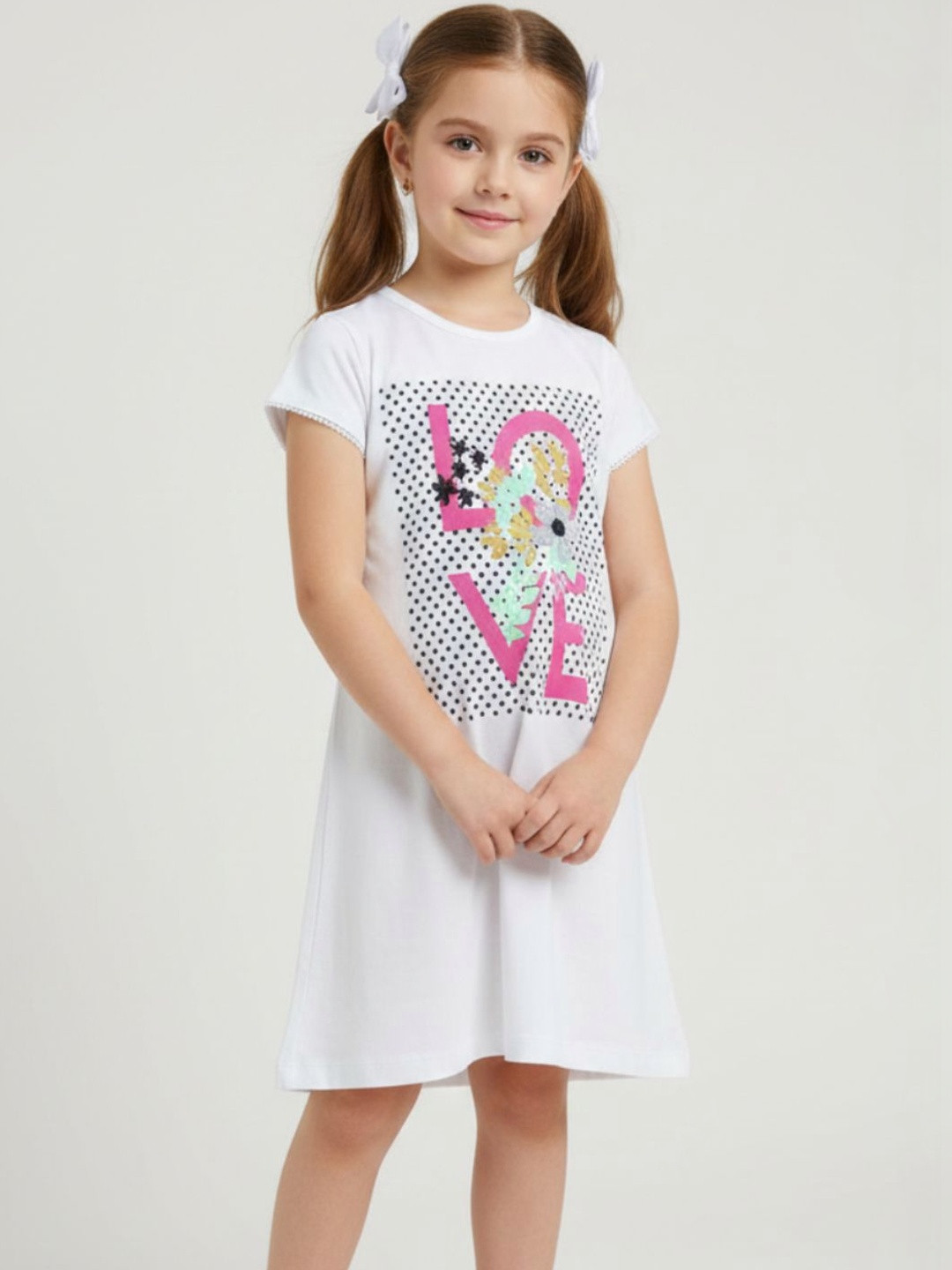 YK X Wildwoods Print A-Line Dress