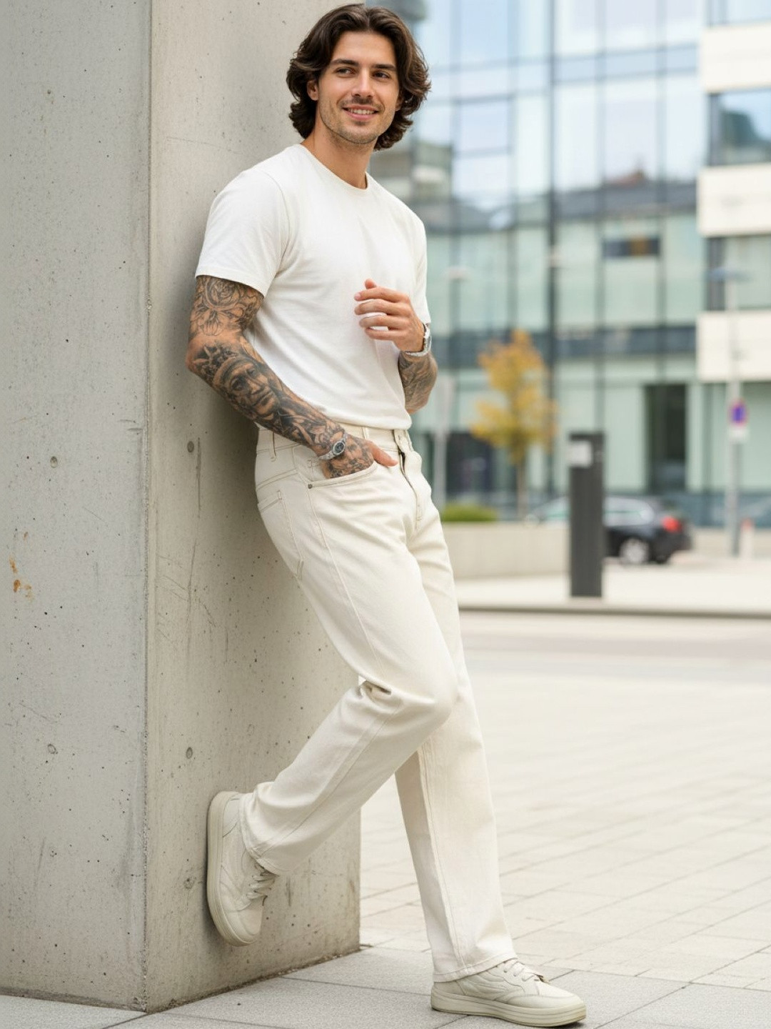 Encrypt Men Classic Mid-Rise Jeans