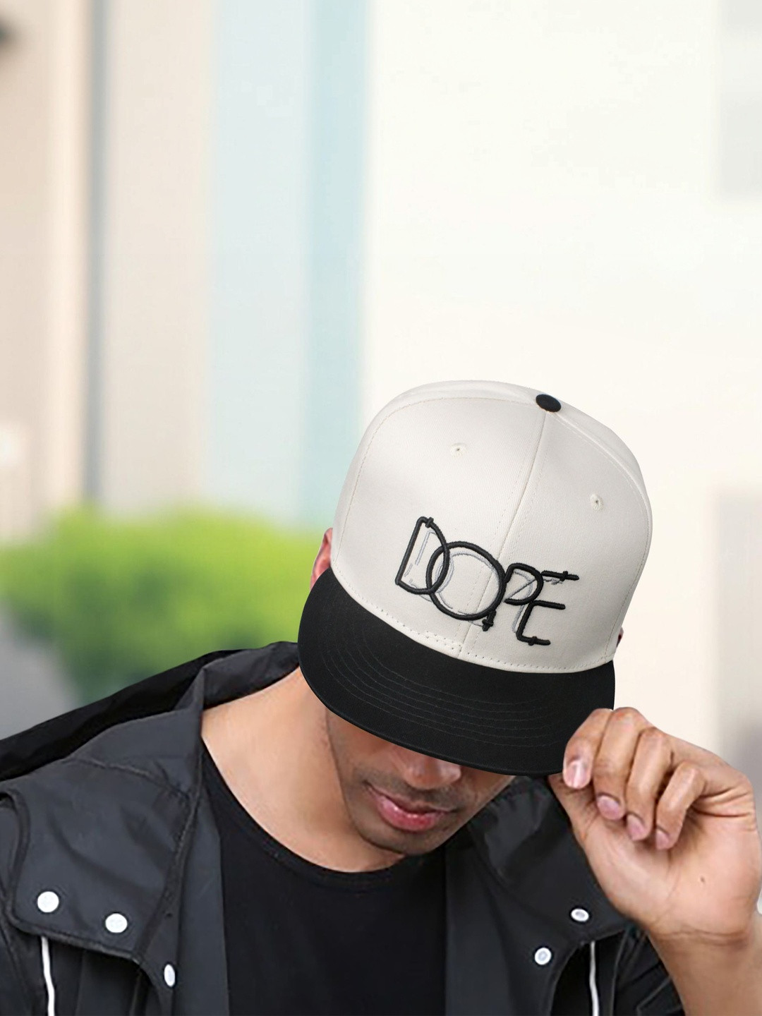 Vritraz Men Embroidered Snapback Cap