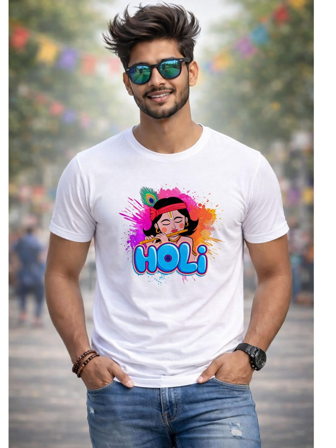Triptee Men Printed T-shirt