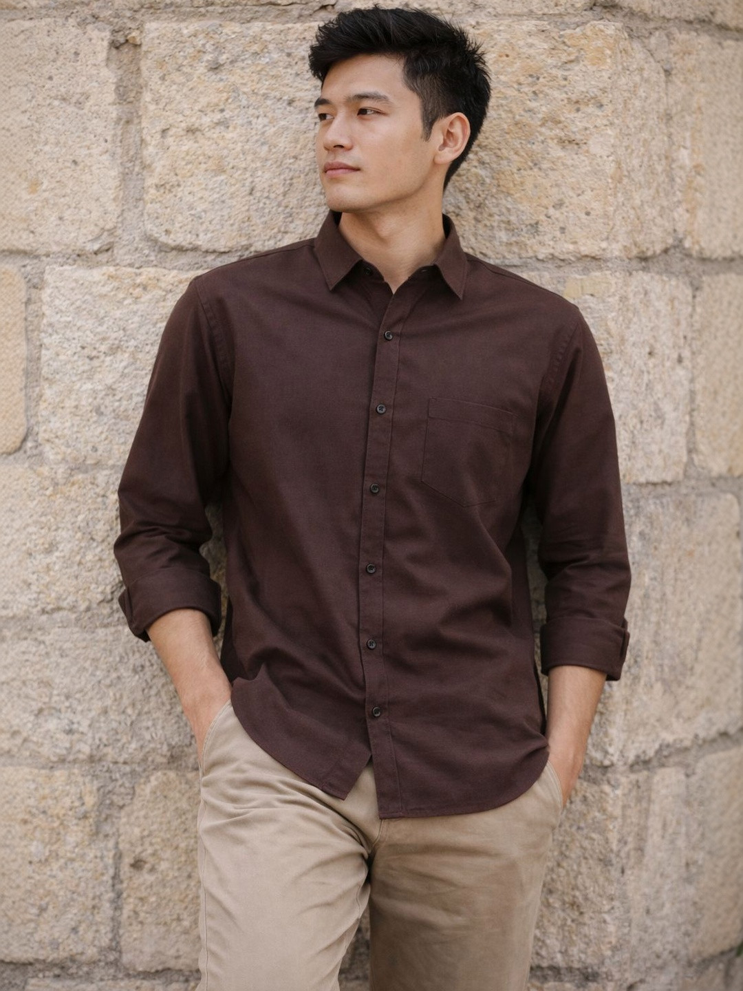 DUFFLE DOG Men Casual Shirt