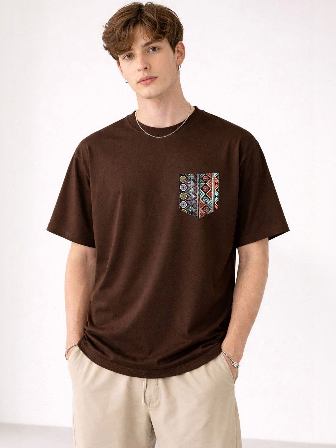 INVICTUS Men Graphic Printed Round Neck Relaxed Fit T-shirt