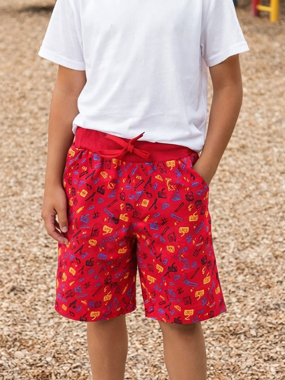 YK X Wildwoods Boys Printed Shorts