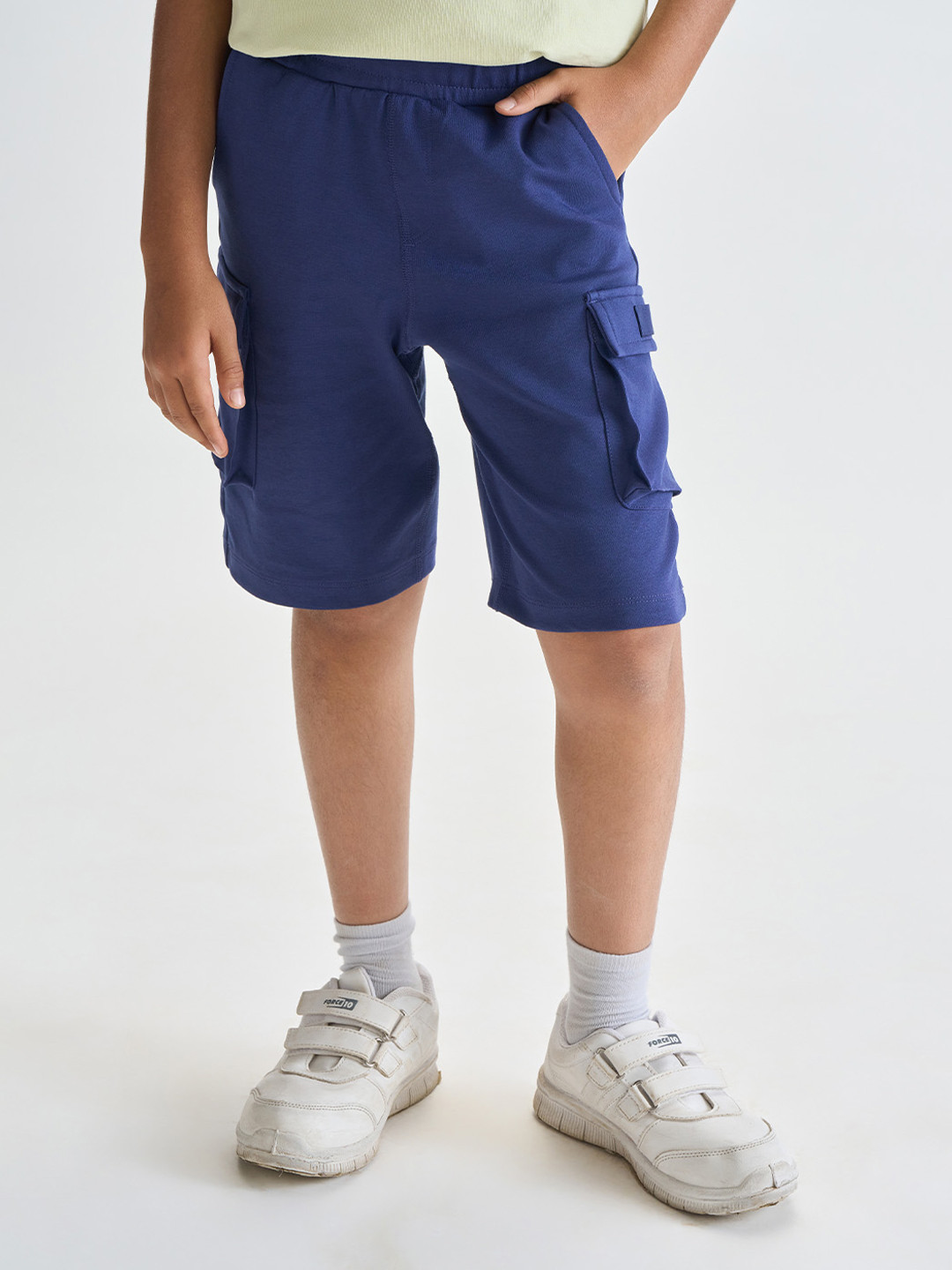 Dotokids Boys Adjustable Waist Cotton Cargo Shorts