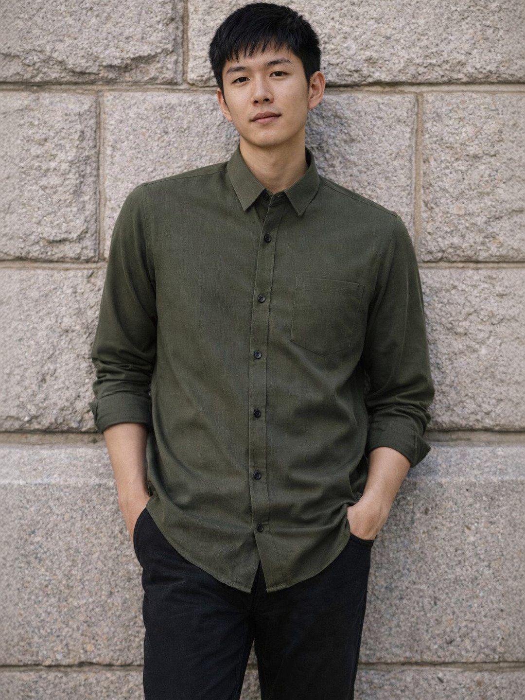 DUFFLE DOG Men Casual Shirt