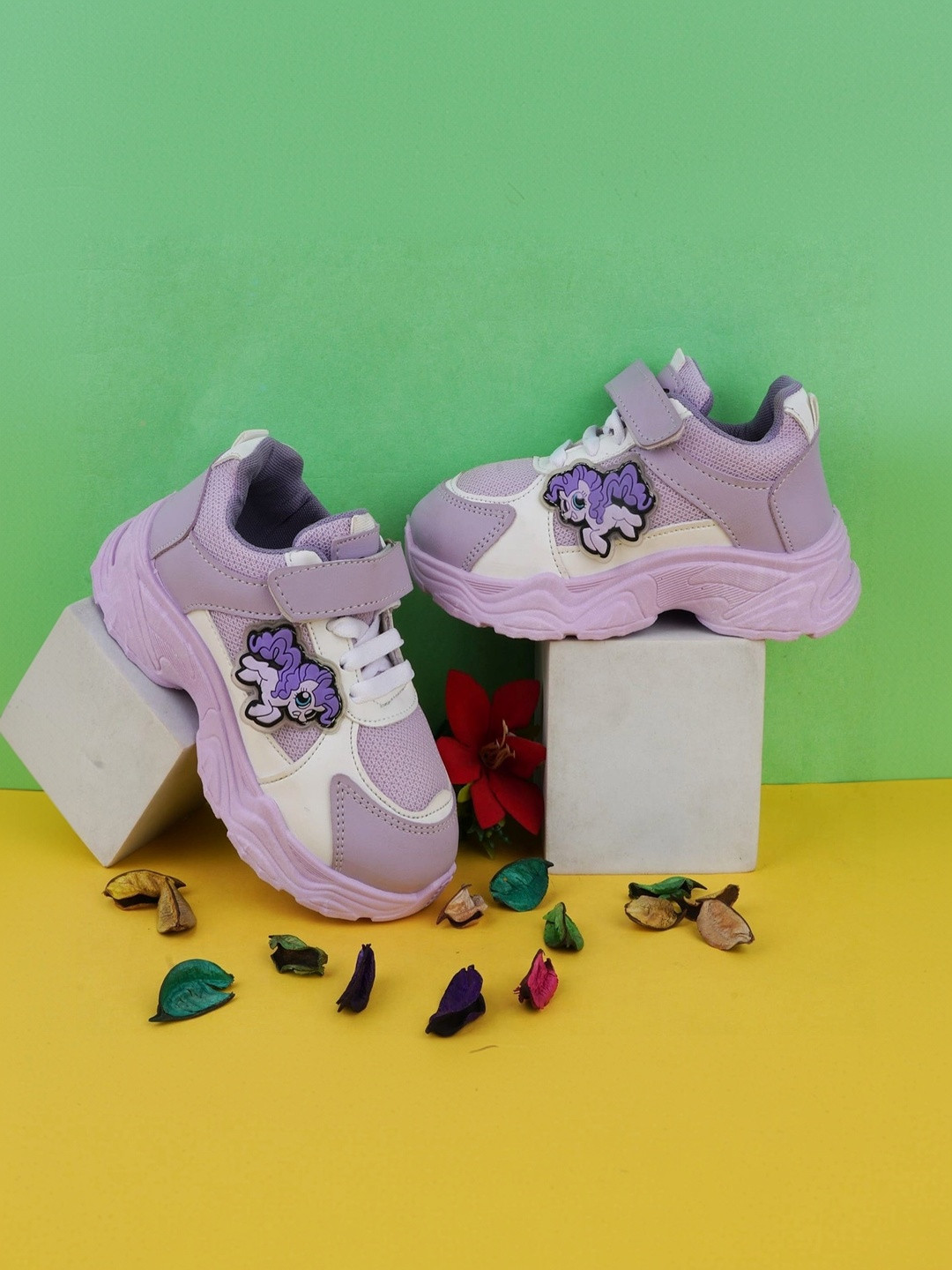 LMG Lifestyle Girls Colourblocked Sneakers