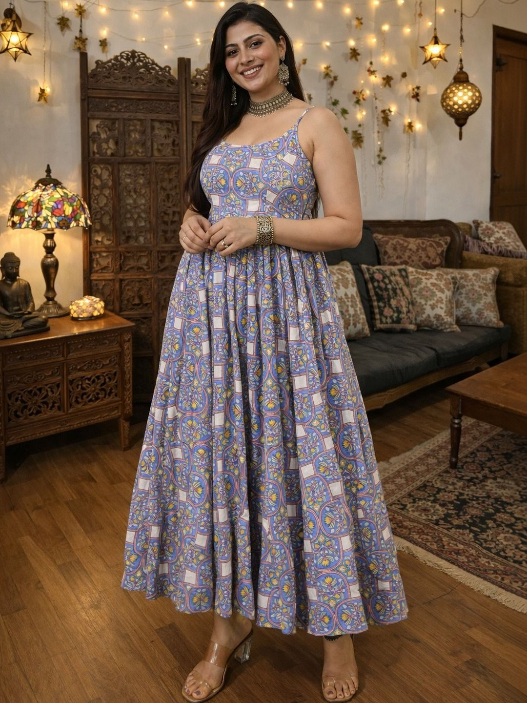 Demirner Women Floral Printed Kurta