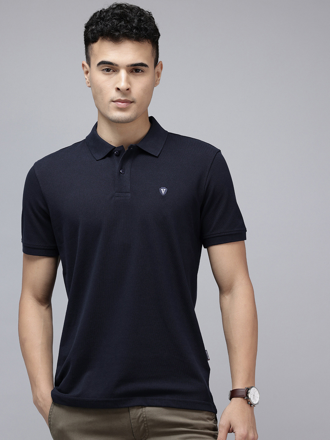 Van Heusen Sport Polo Collar T-shirt