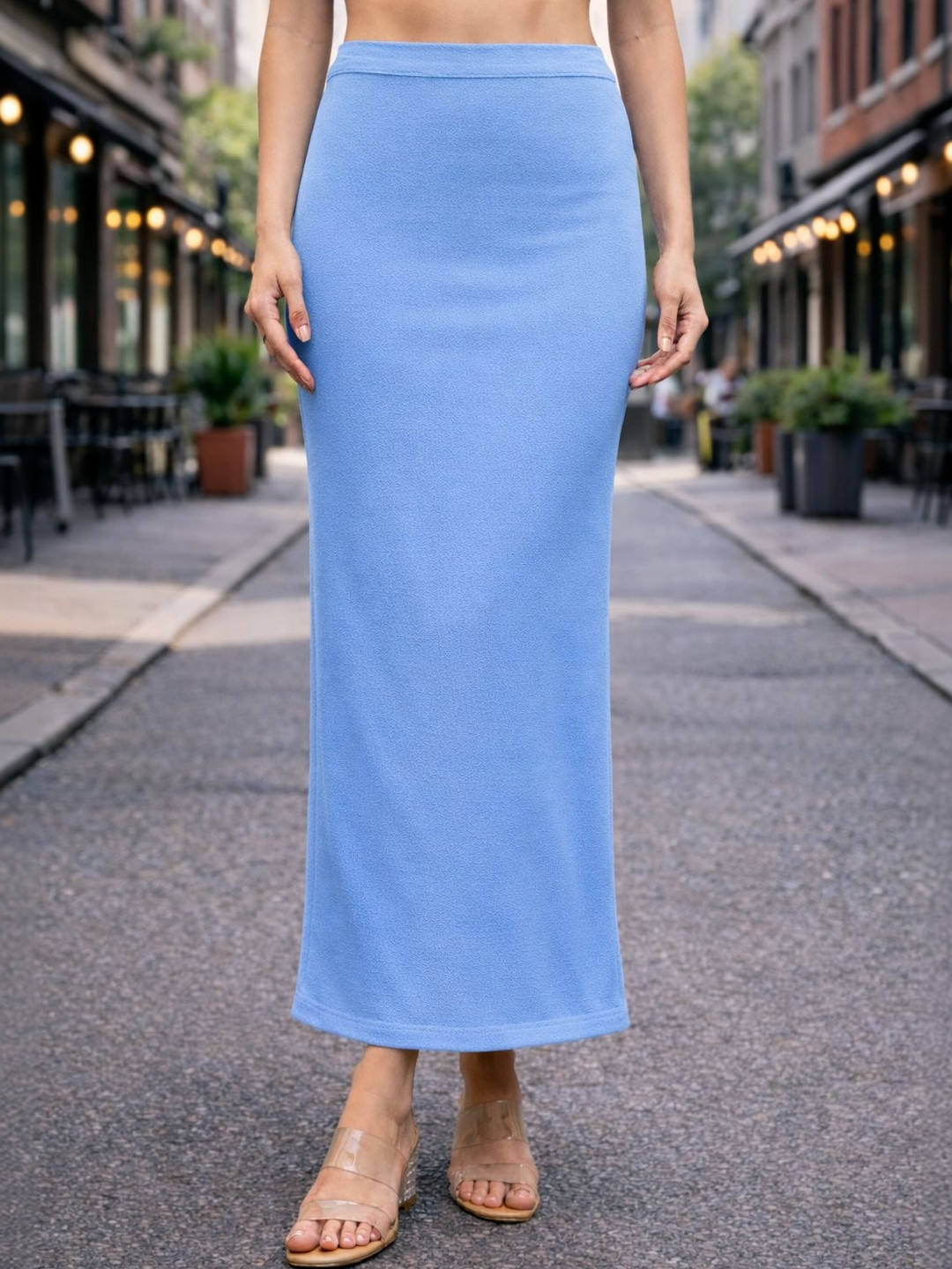 KASHIANXSTYLE Women Back Slit Maxi Pencil Skirt