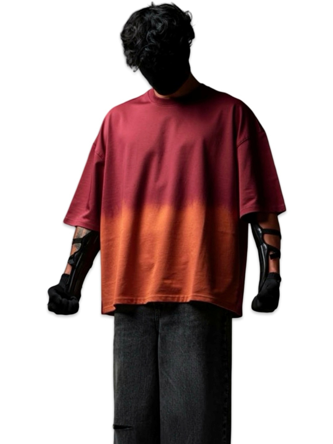 Clazzey Men Dyed T-shirt