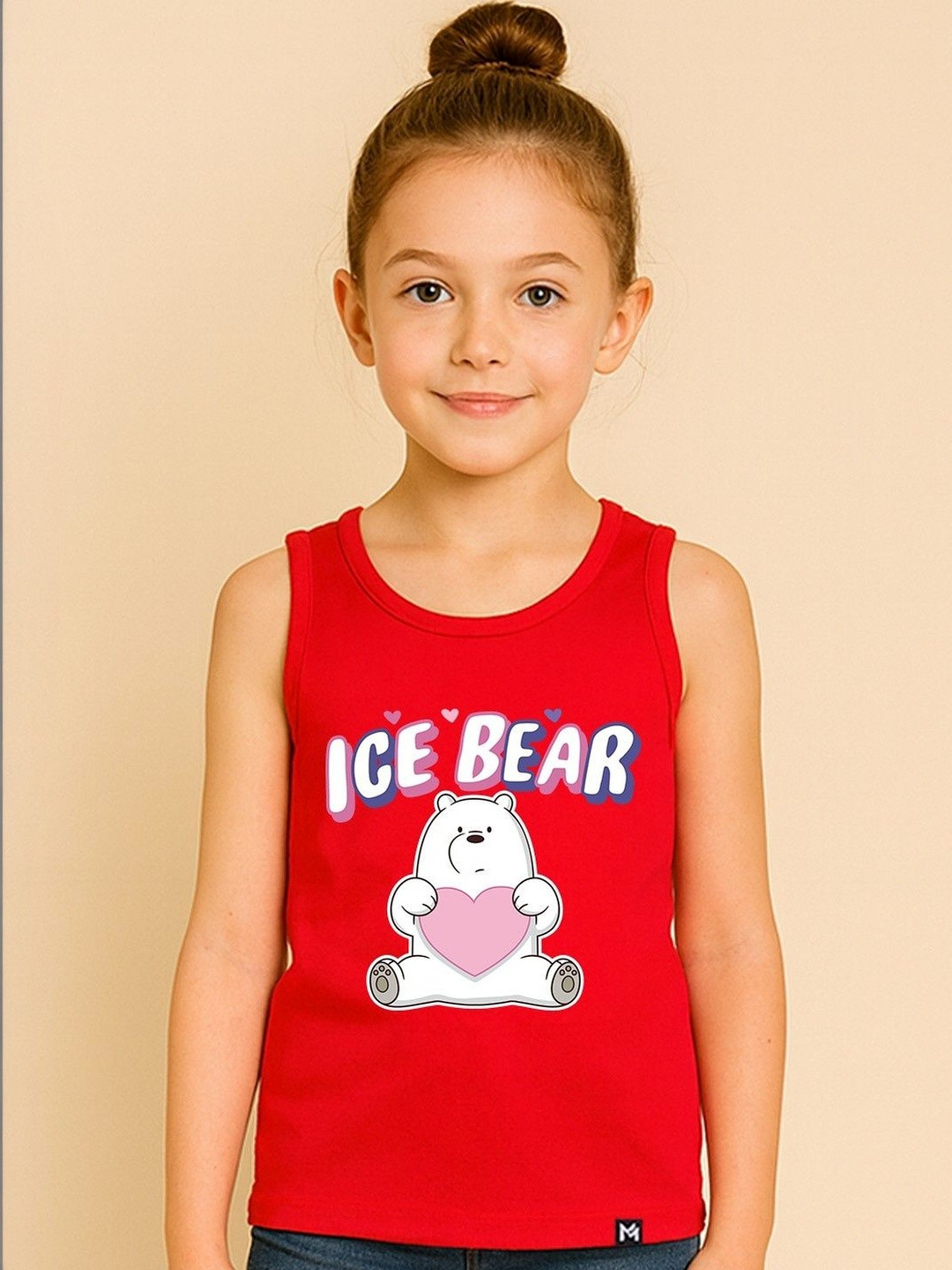 YK X Minute Mirth Girls Cotton Tops