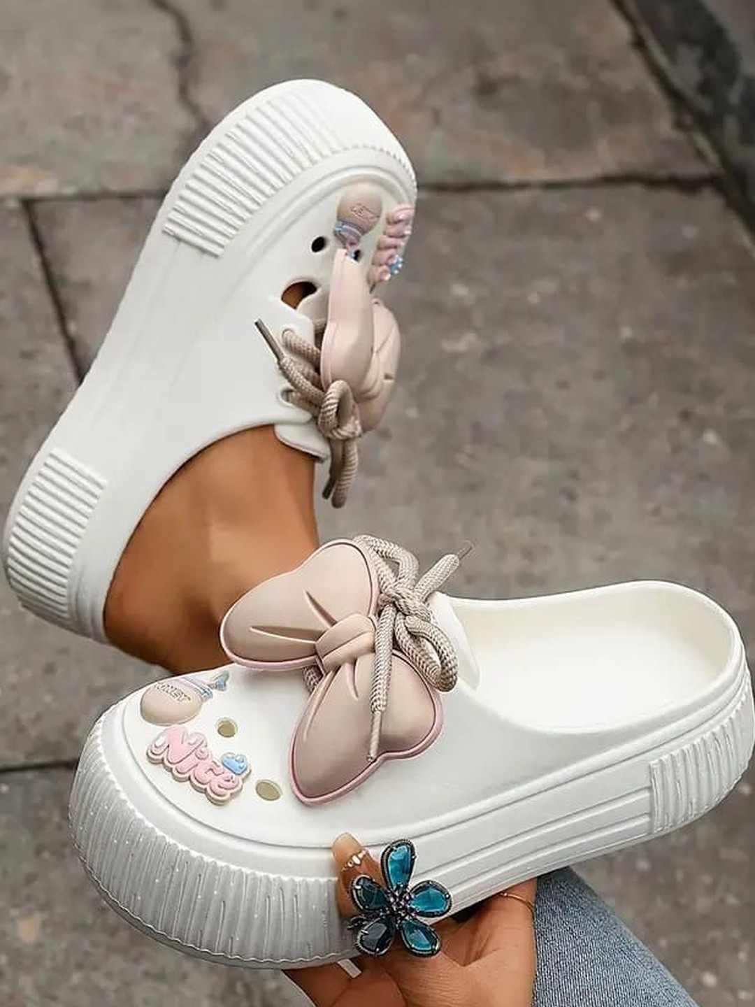 Shozie Girls Embellished Slip-On