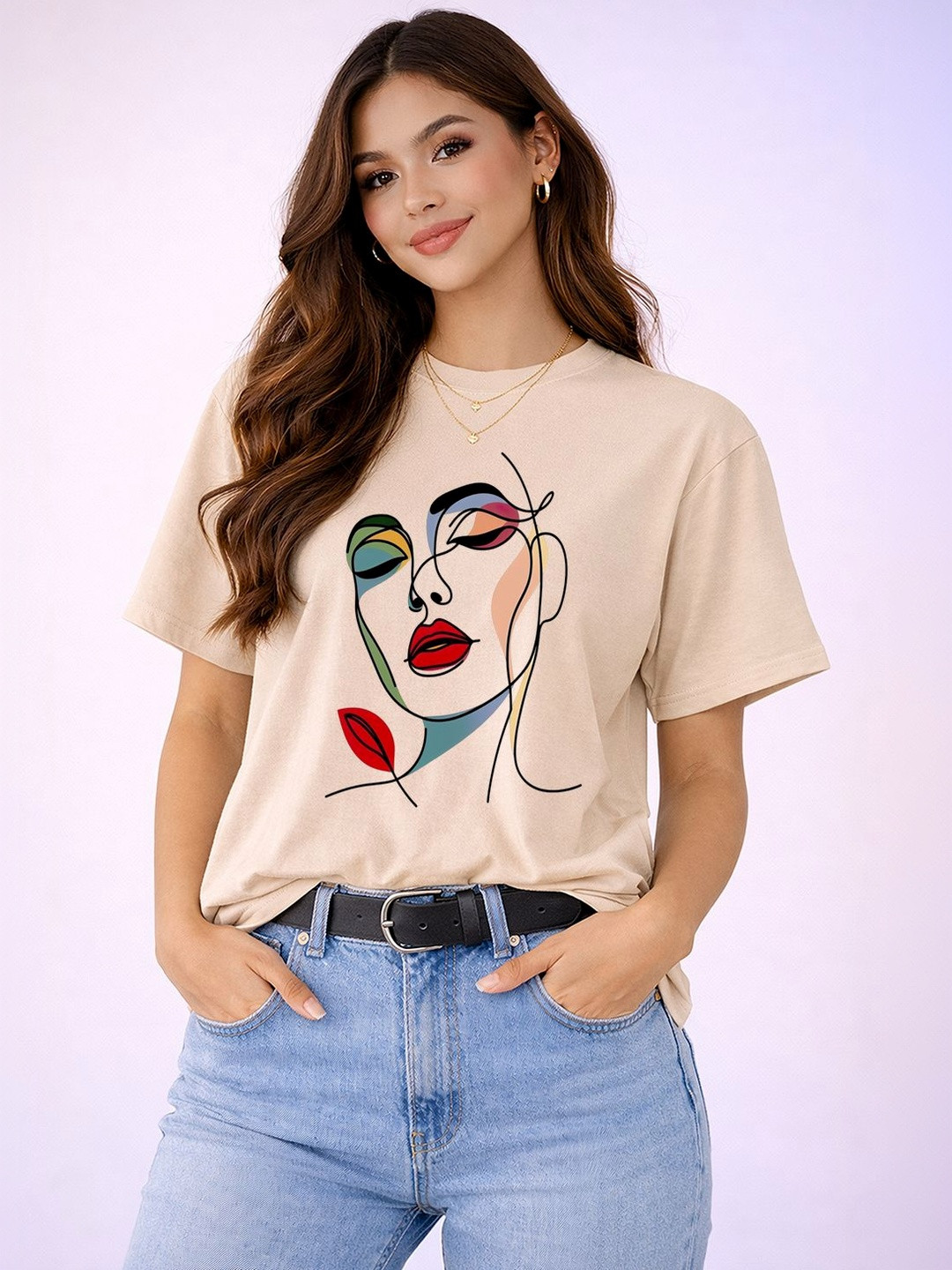SZN Women Printed T-shirt