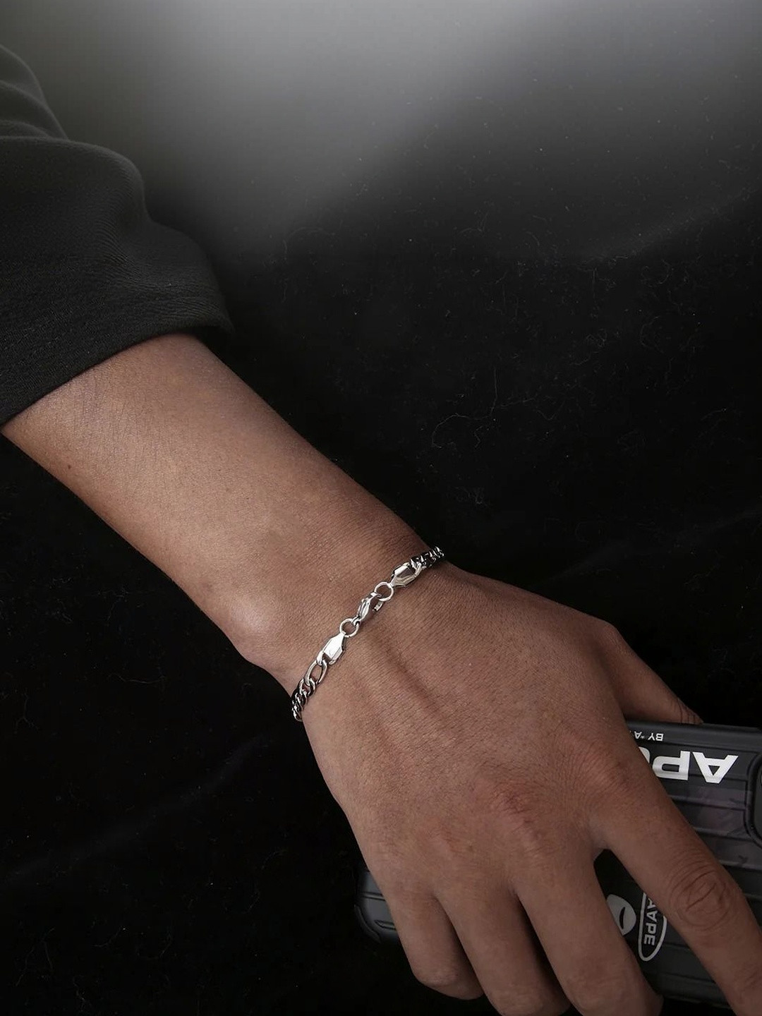 LITCHI Men Link Bracelet