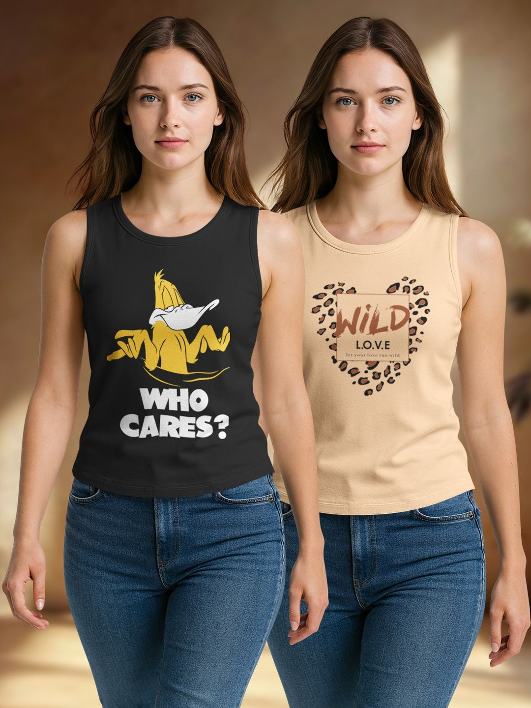 HELLCAT Women 2 Printed Tank Top