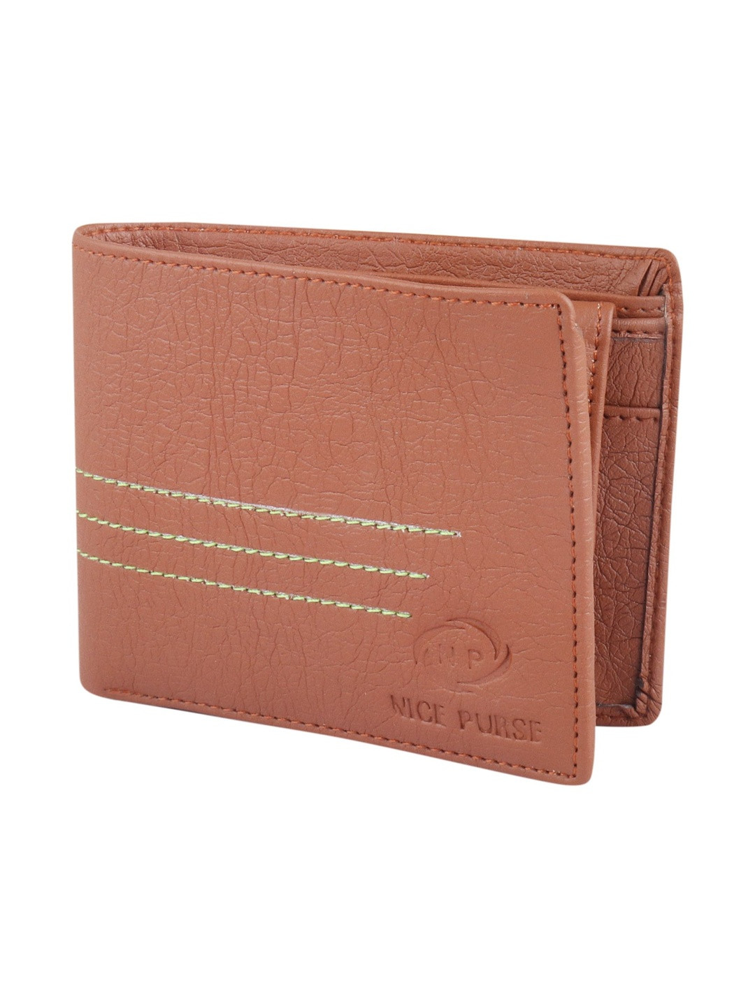 NICE PURSE Men PU Two Fold Wallet