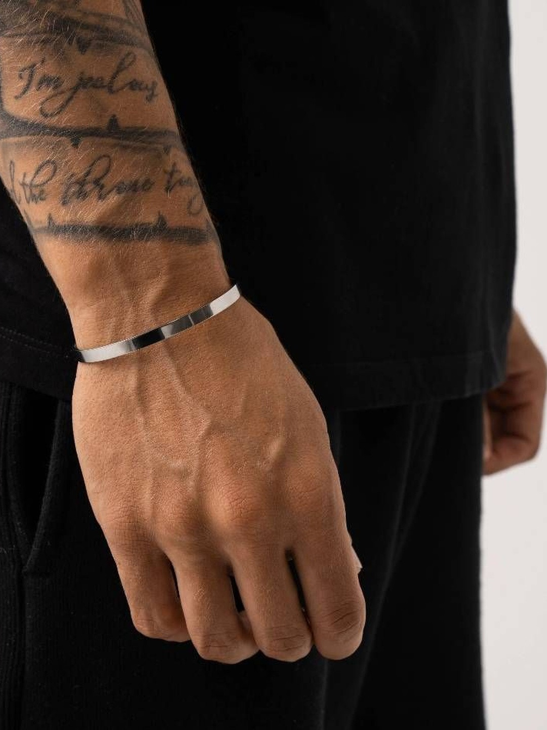 LITCHI Men Cuff Bracelet