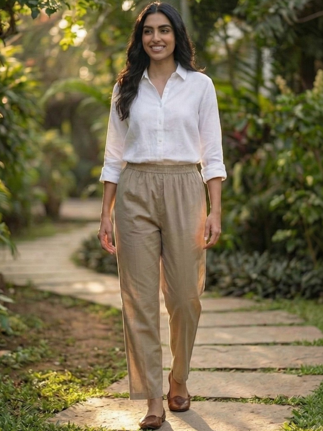 zuri Women Comfort Fit Premium Cotton Pant