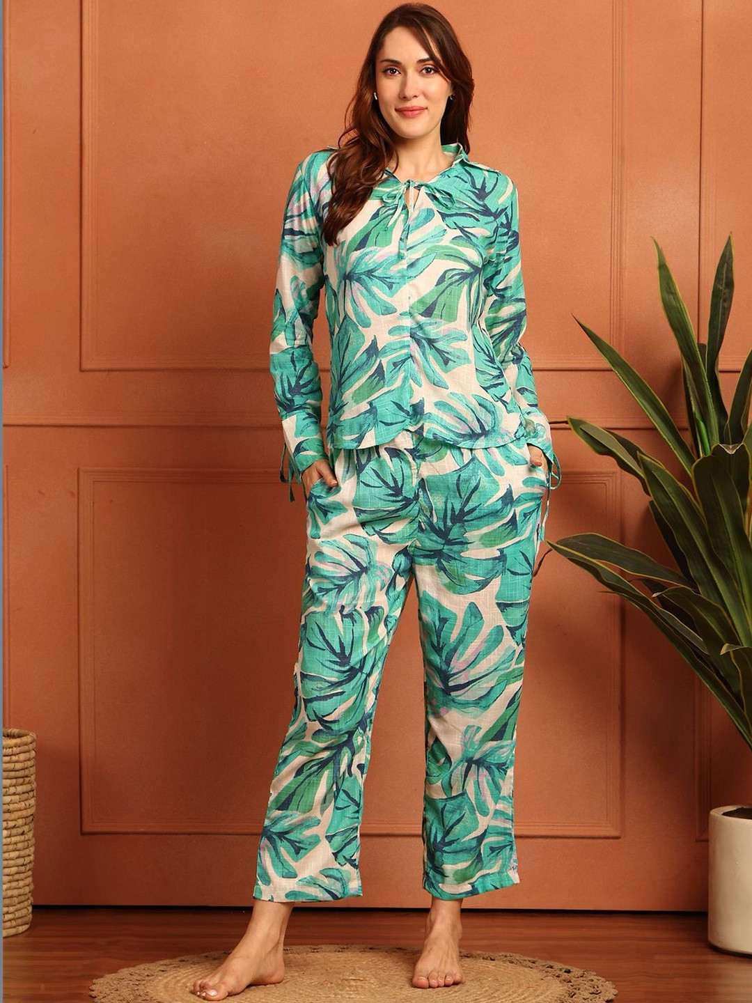 ETC Women Printed Night suit
