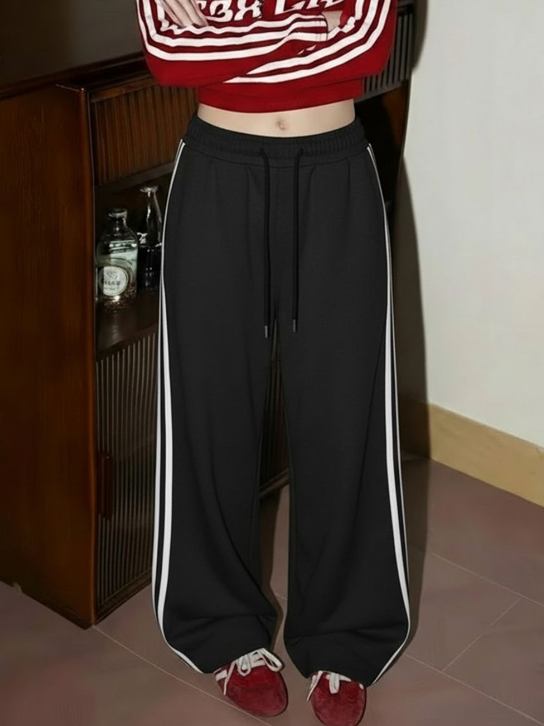 dockstreet Women Relaxed Fit Track Pants