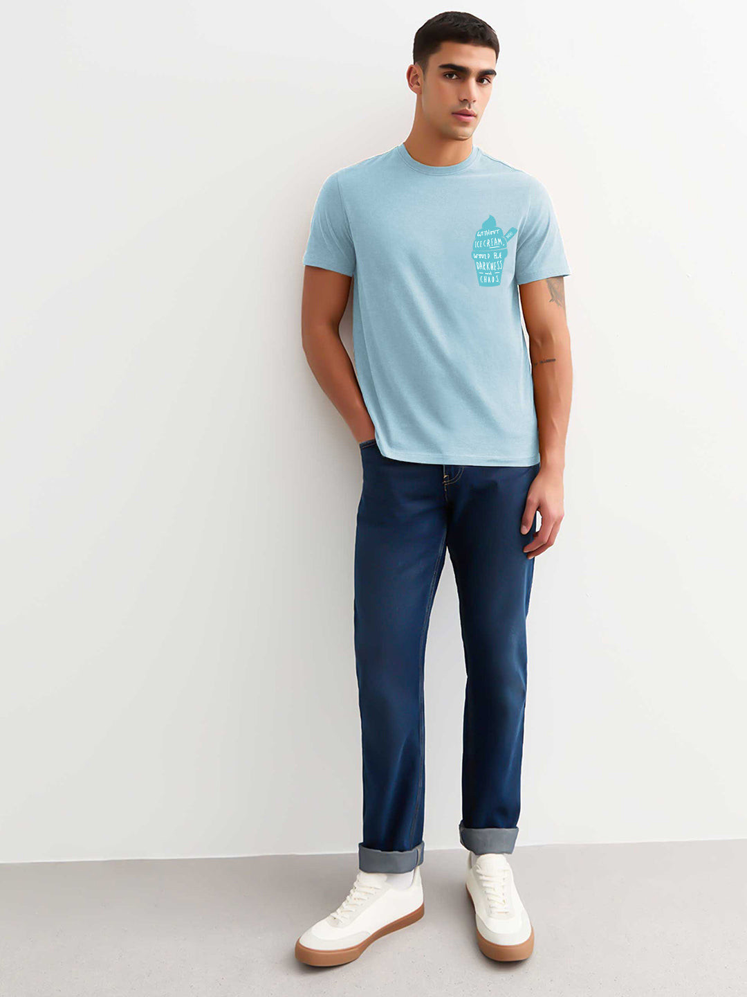 PRONK Men Printed T-shirt