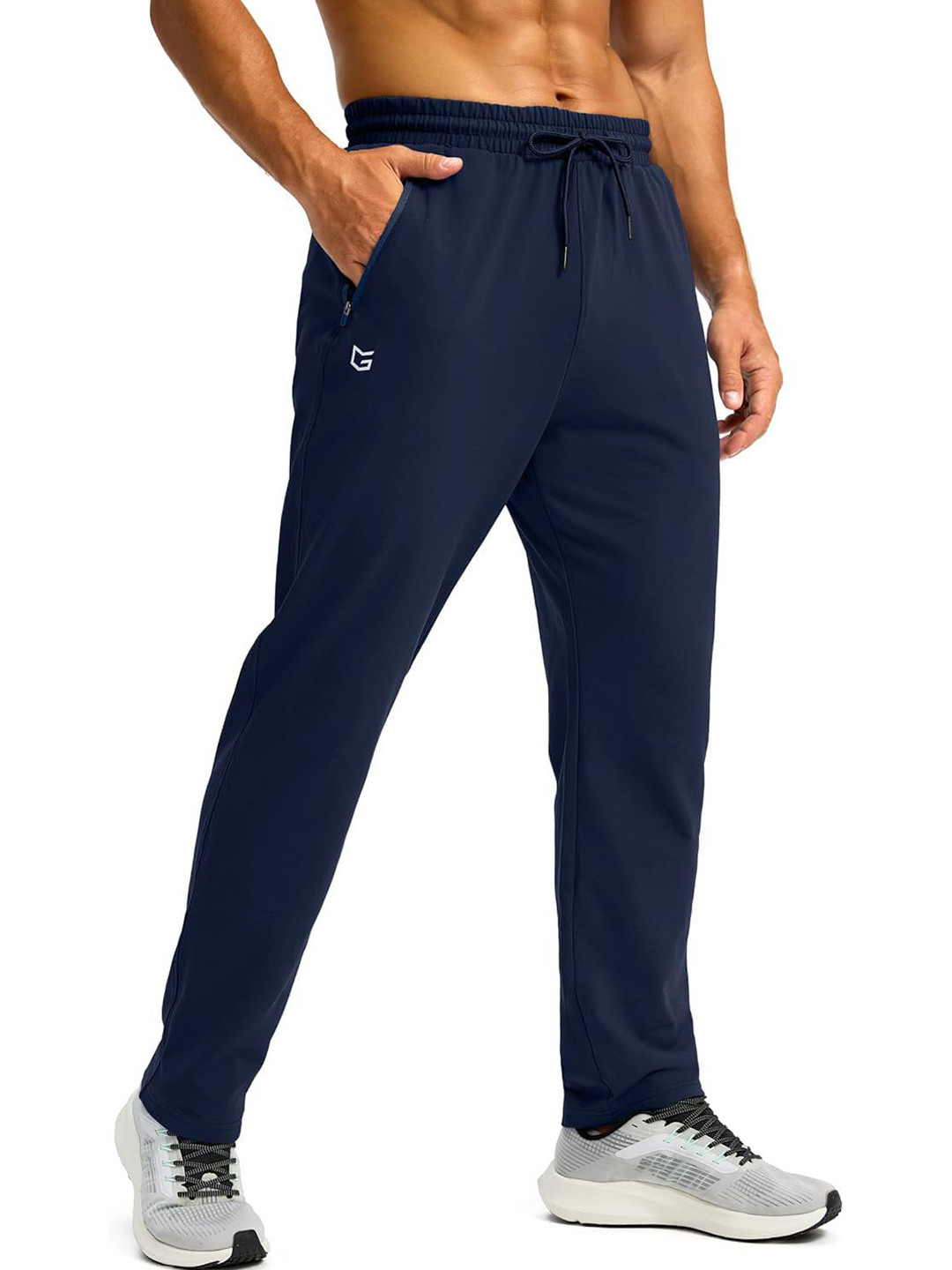 CB-COLEBROOK Men Brand Logo Rapid-Dry Running Track Pants