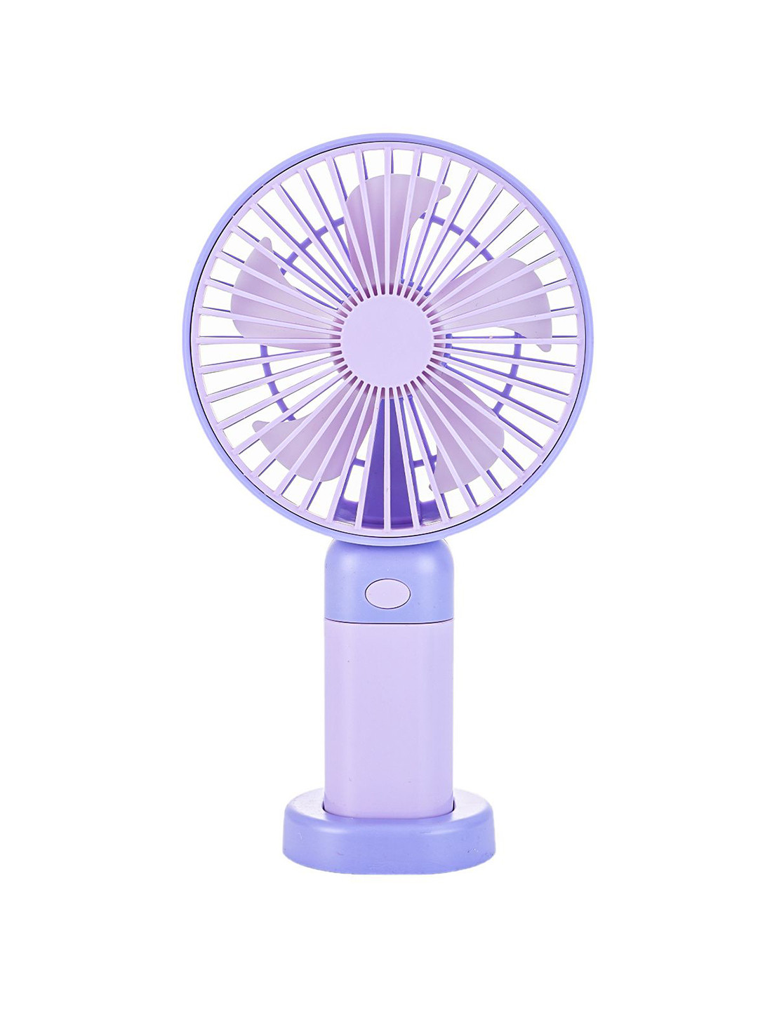 MZ Purple Handheld 5 Blades Mini Fan