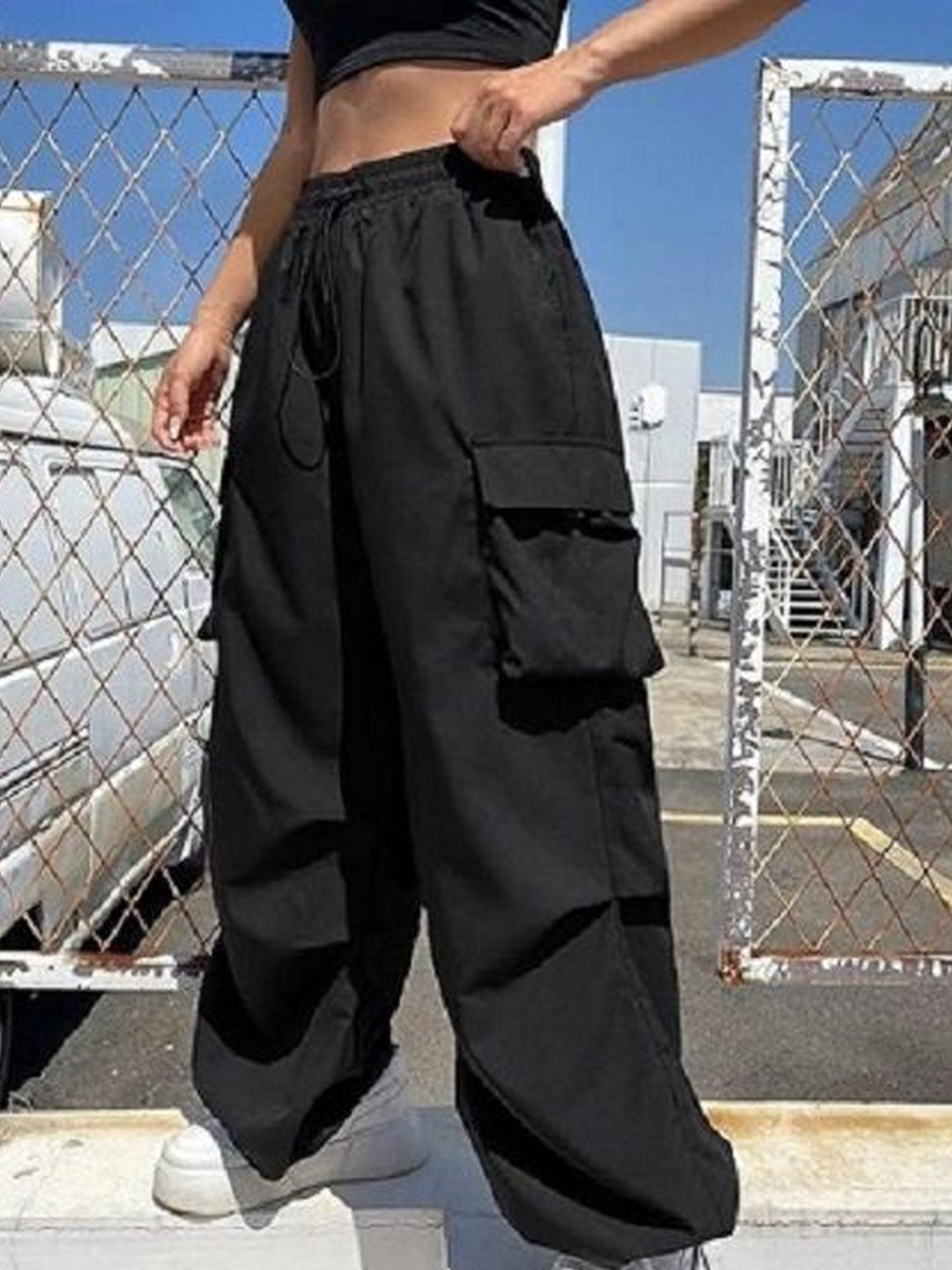 farukhi creation Women Cargos Trousers