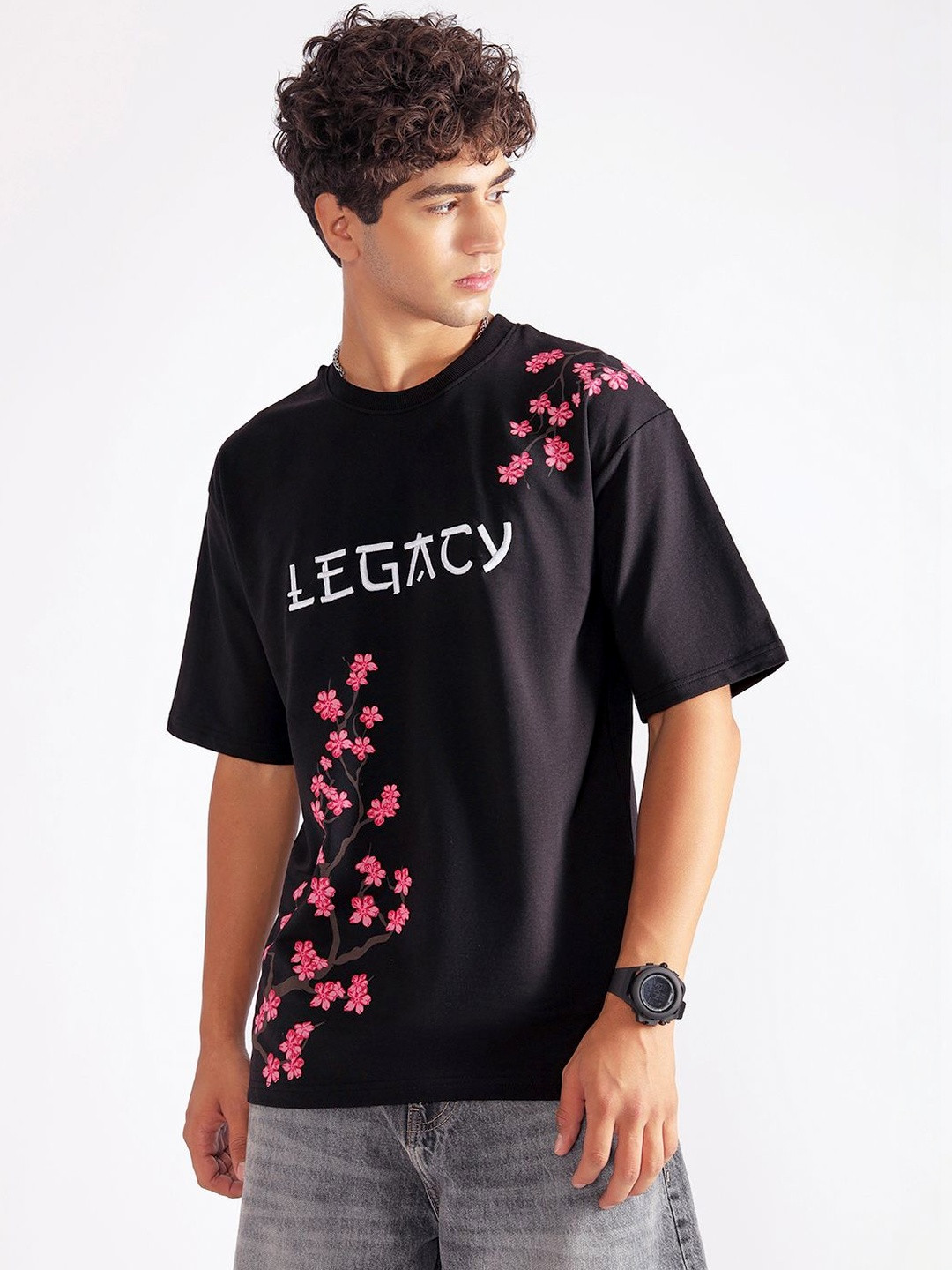 MyDesignation Men Printed T-shirt