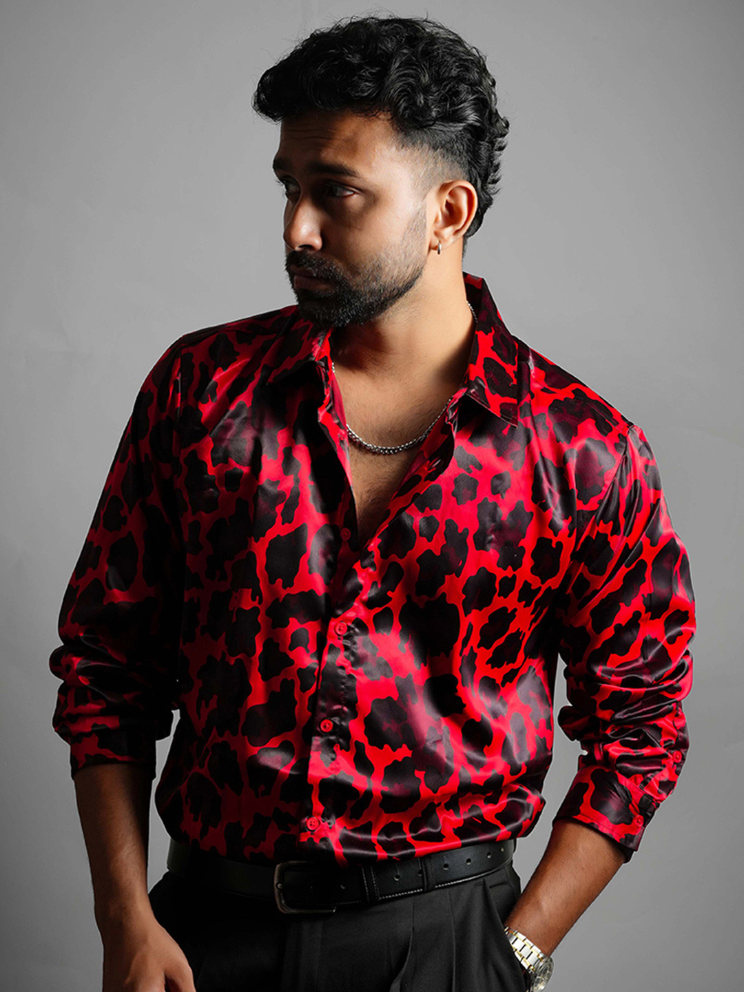 MyDesignation Men Checked Casual Shirt