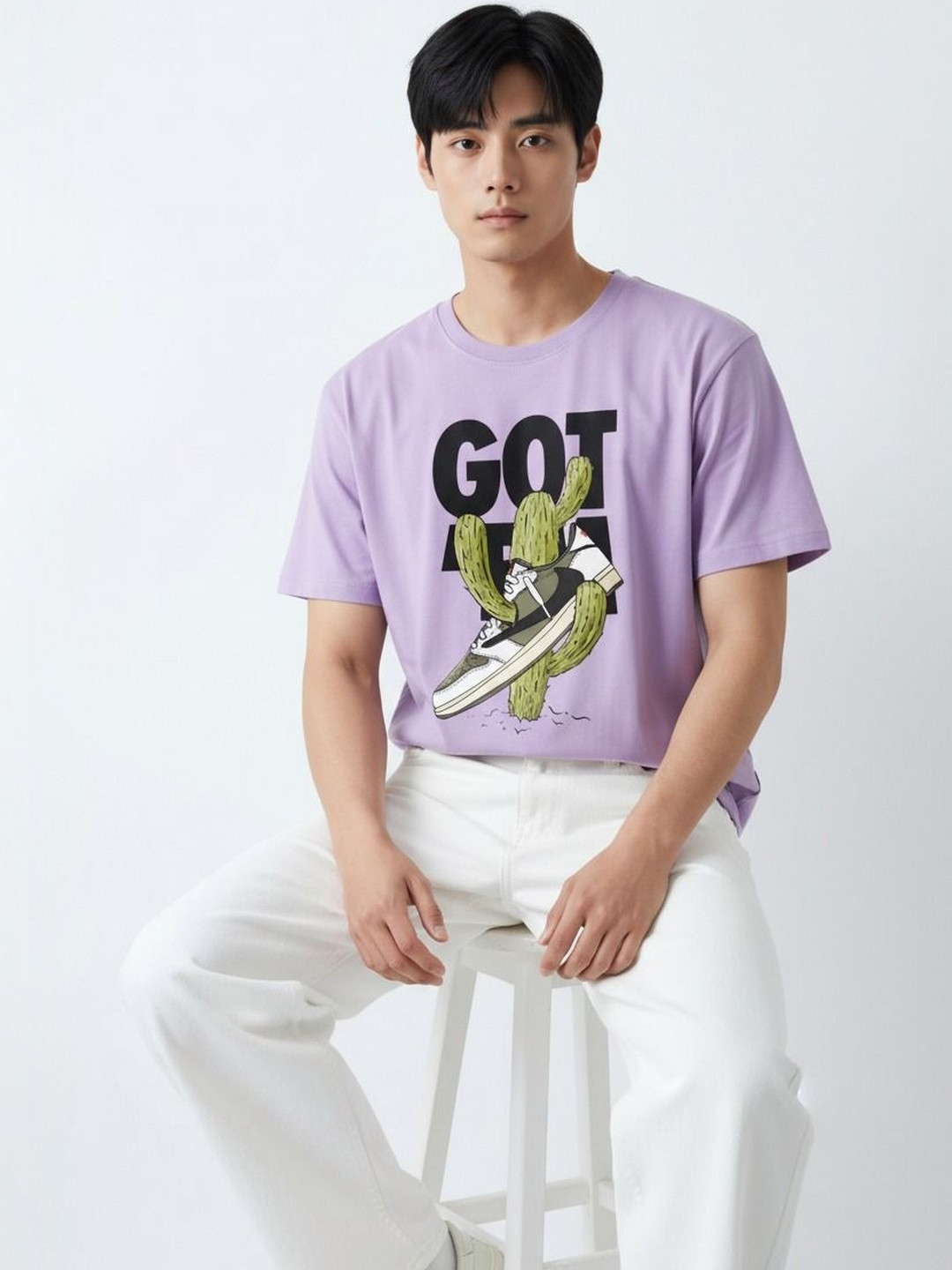 La Pajaro Men Printed T-shirt