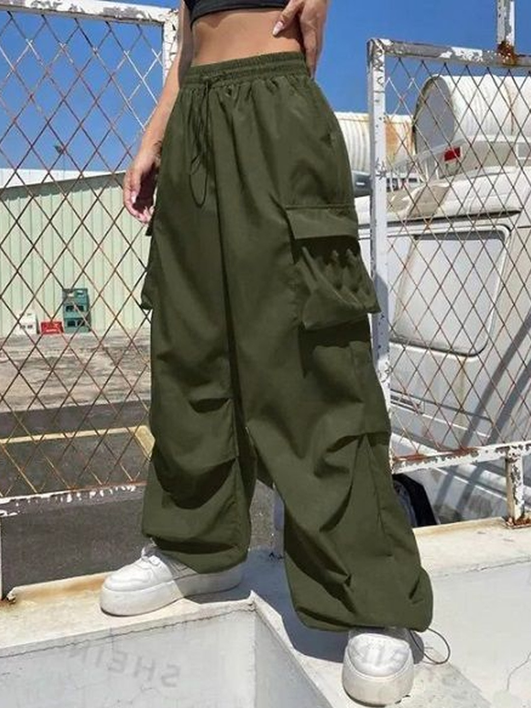 farukhi creation Women Easy Wash Trousers