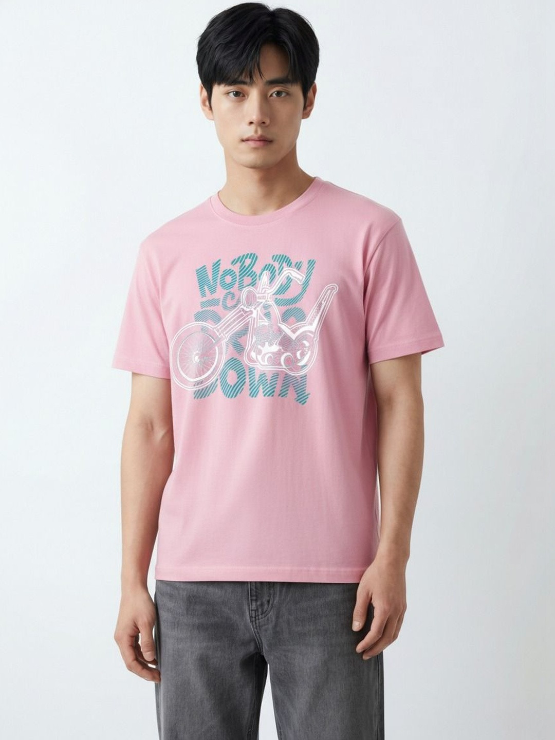 La Pajaro Men Printed T-shirt
