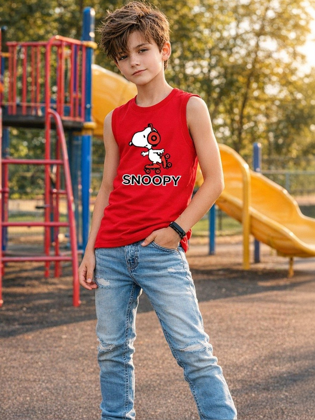YK X Minute Mirth Boys Cotton Tshirts