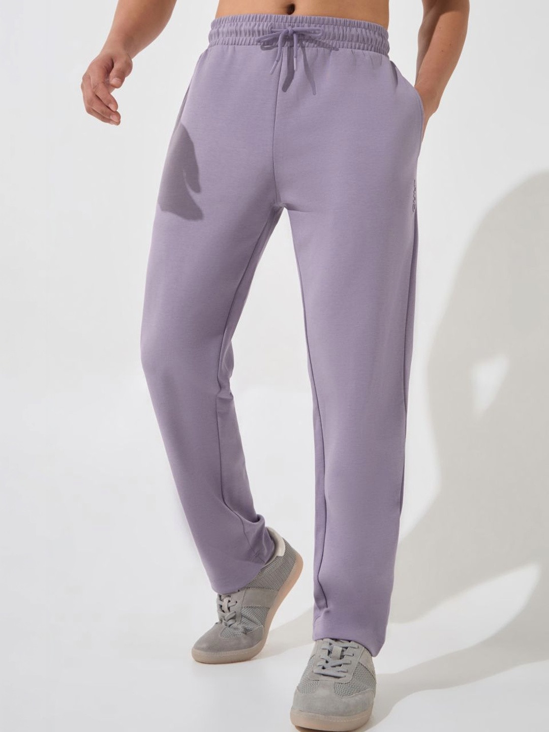 CULT Men's Purple Ultra Luxe Classic Trackpants