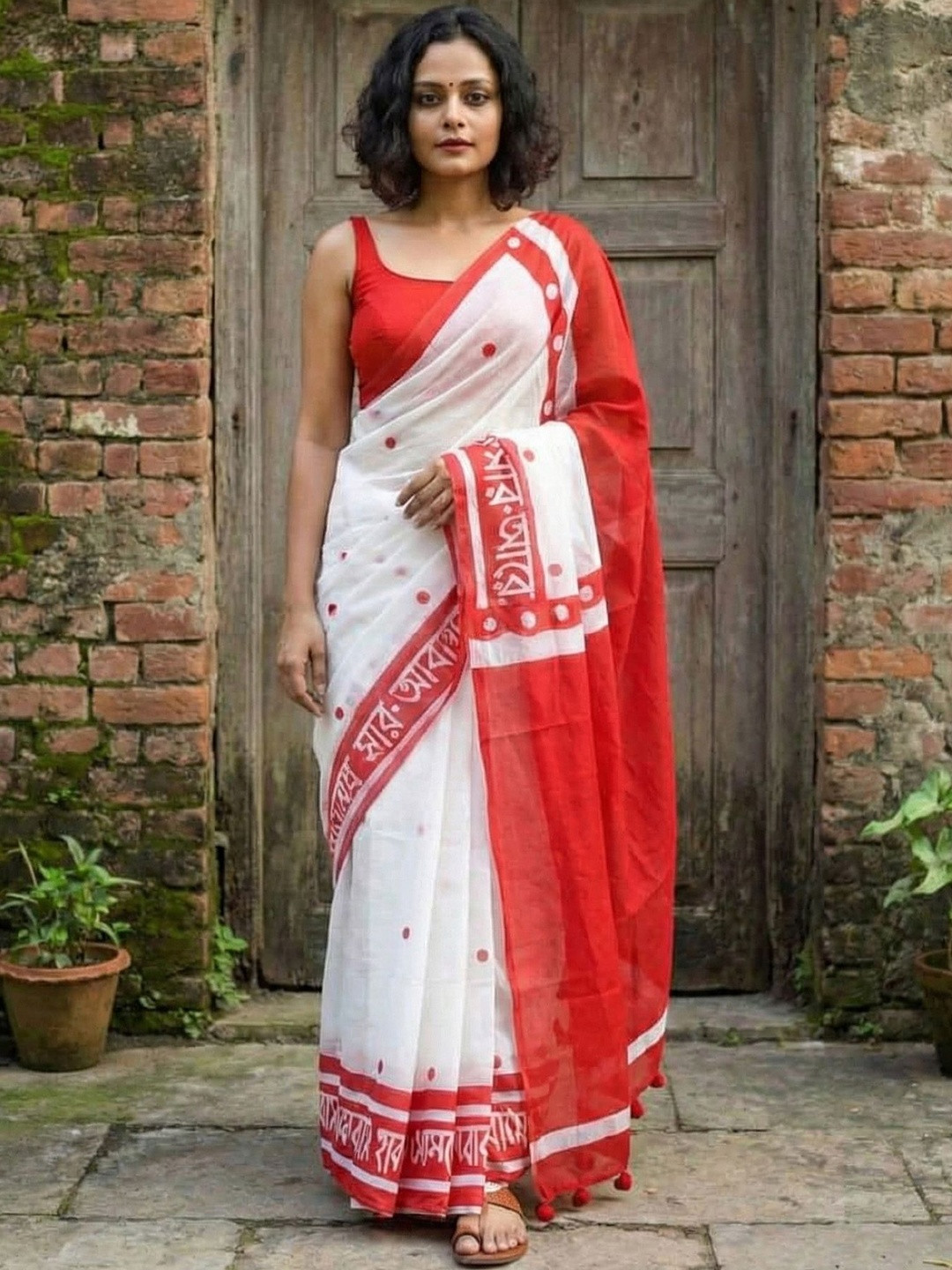 Moda Rapido Ethnic Motifs Pure Cotton Garad Saree
